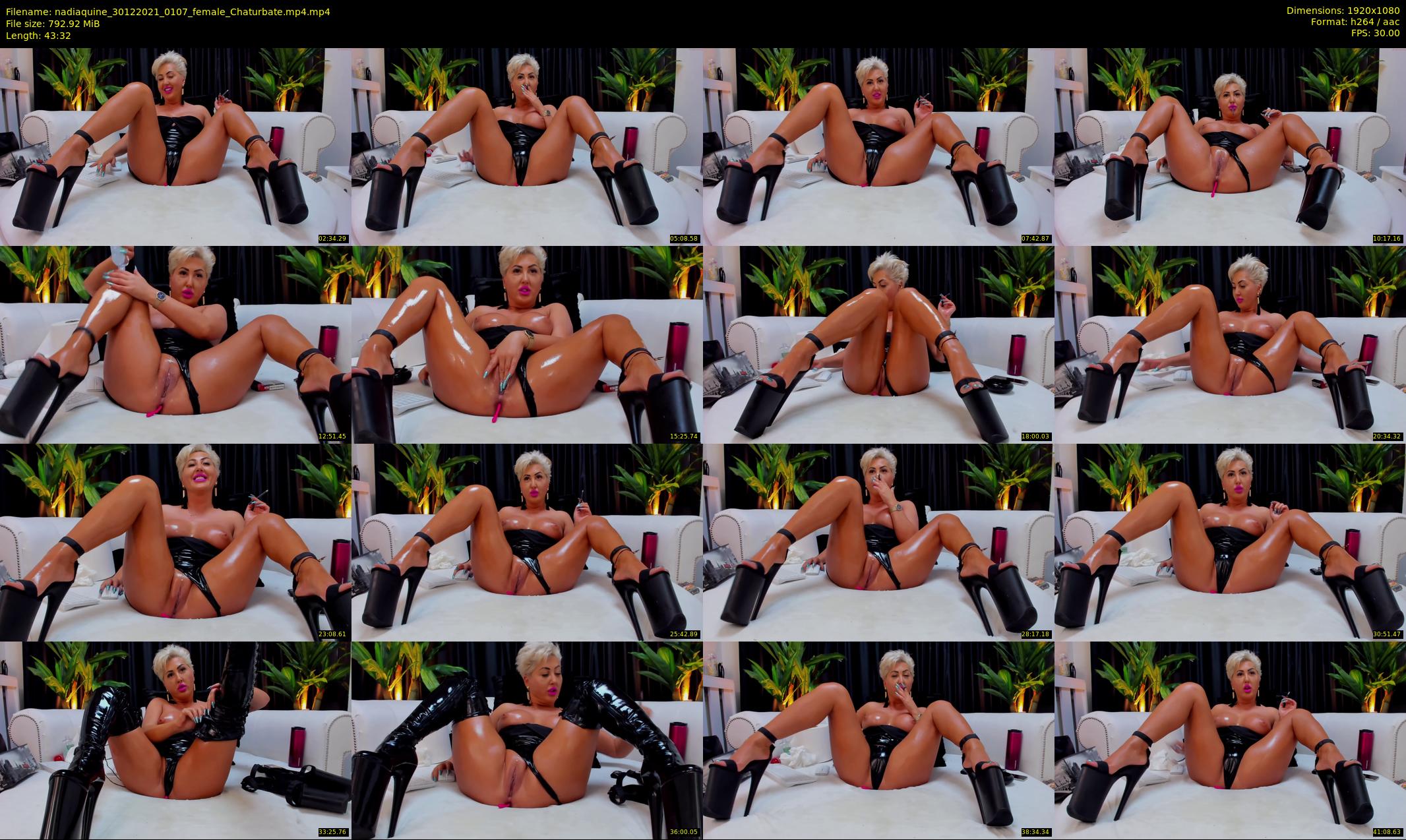 nadiaquine — 44 minute Chaturbate female cam show recording, 1080p, Dec 30, 2021