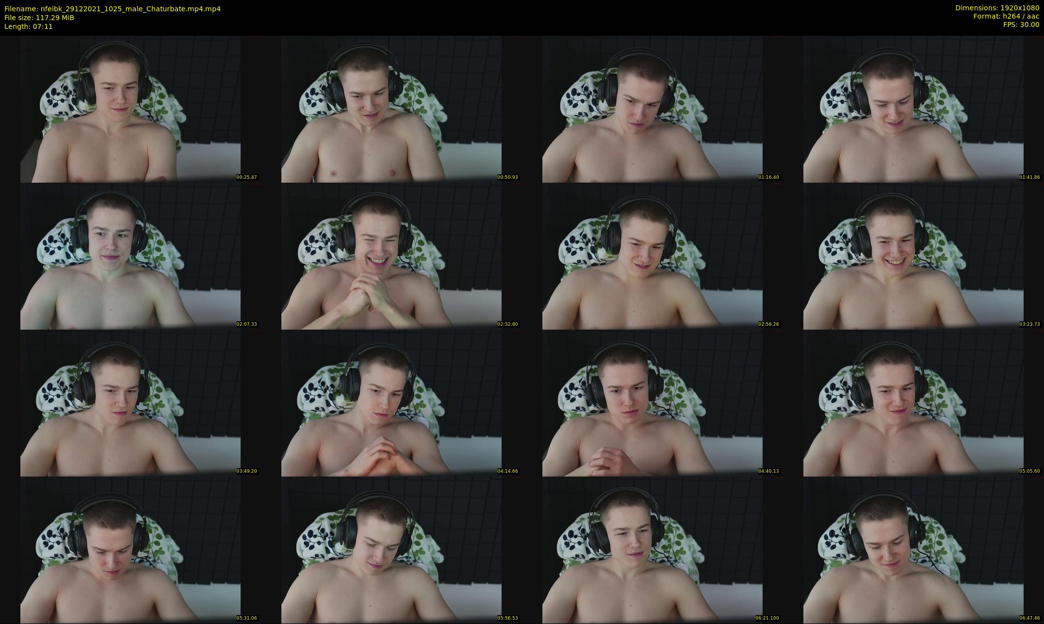 nfeibk — 8 minute Chaturbate male cam show recording, 1080p, Dec 29, 2021