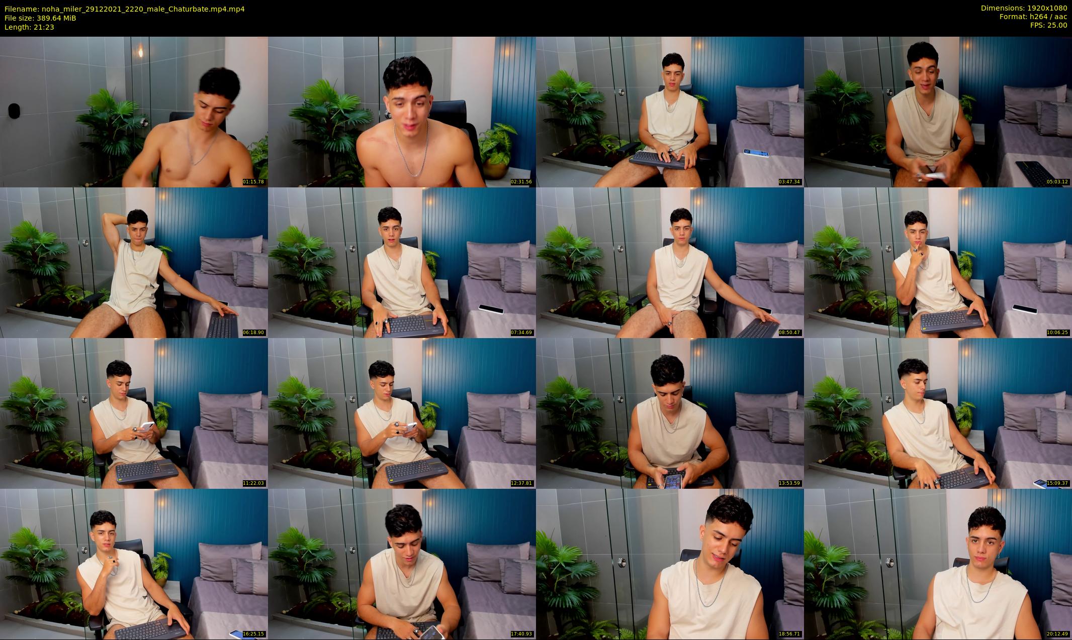noha_miler — 22 minute Chaturbate male cam show recording, 1080p, Dec 29, 2021