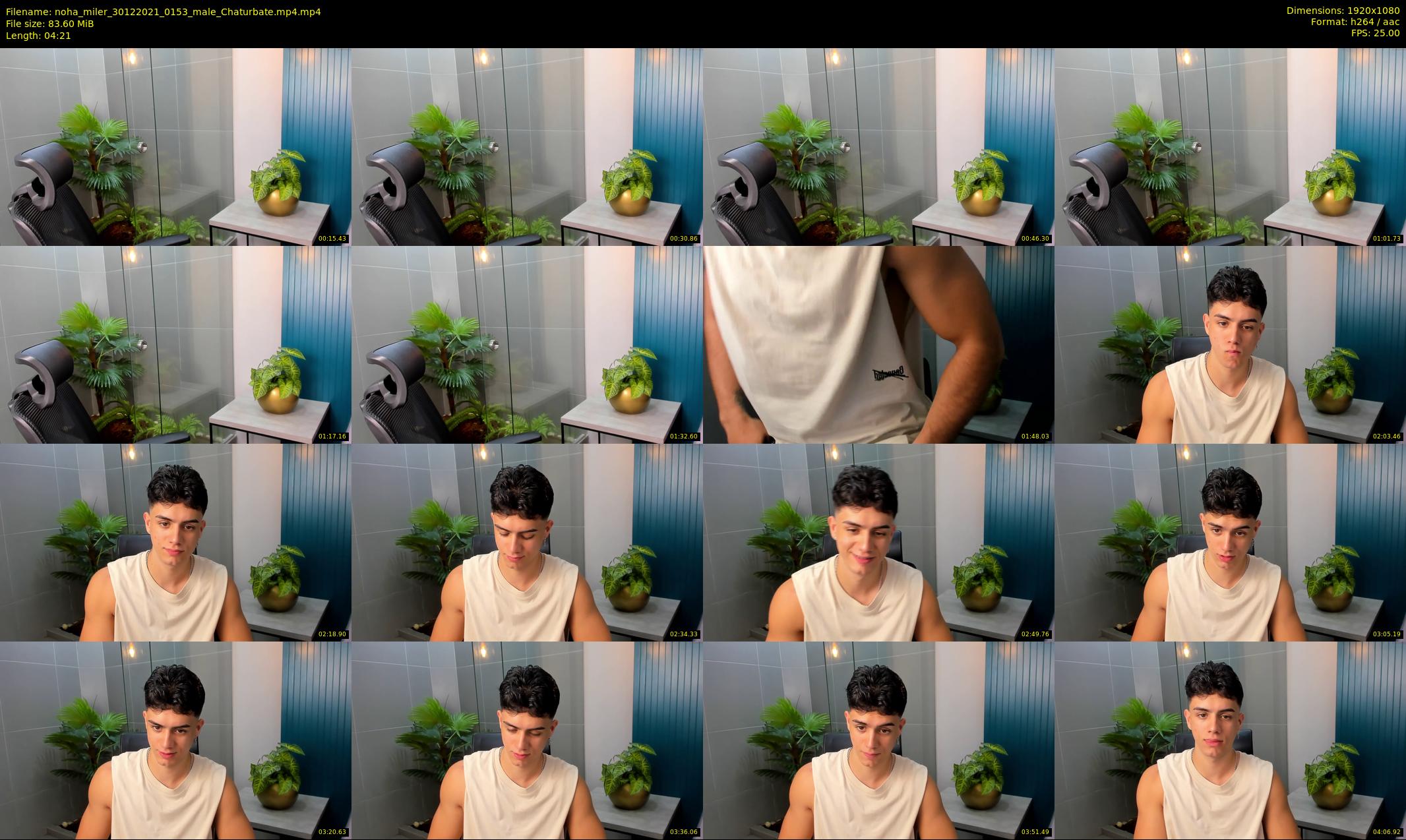noha_miler — 5 minute Chaturbate male cam show recording, 1080p, Dec 30, 2021