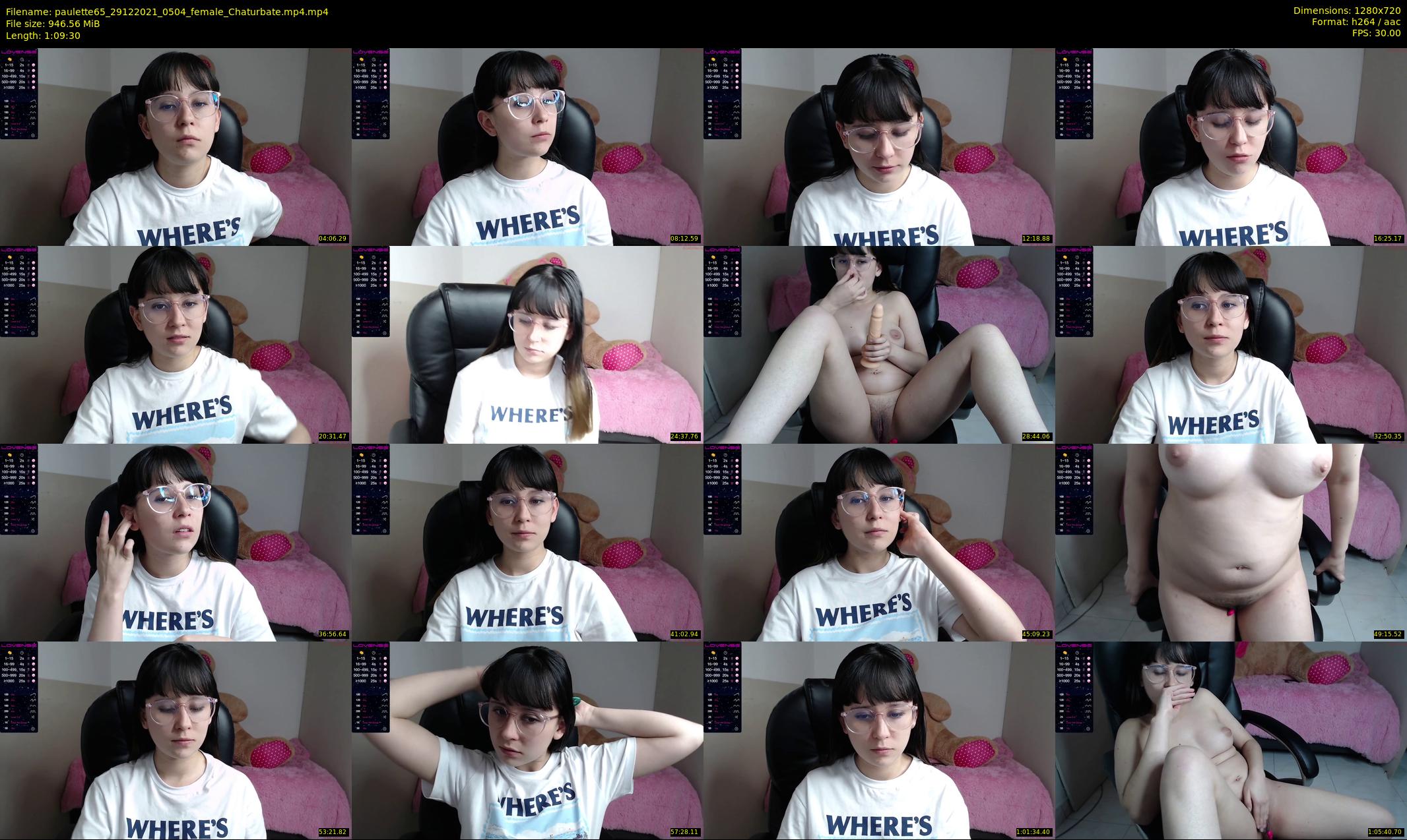 paulette65 — 70 minute Chaturbate female cam show recording, 720p, Dec 29, 2021