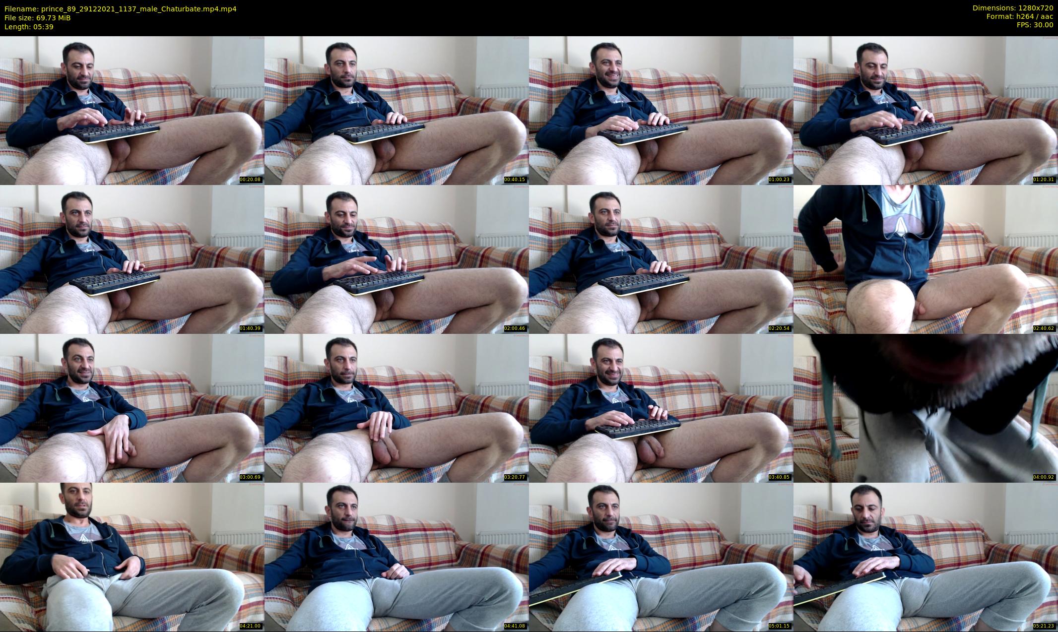 prince_89 — 6 minute Chaturbate male cam show recording, 720p, Dec 29, 2021