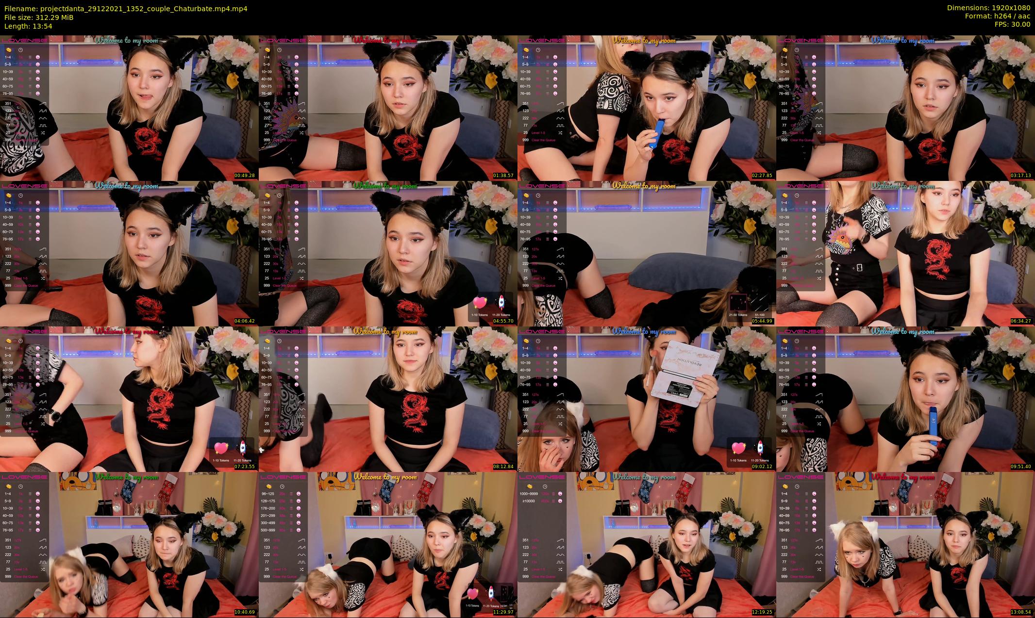 projectdanta — 14 minute Chaturbate female cam show recording, 1080p, Dec 29, 2021