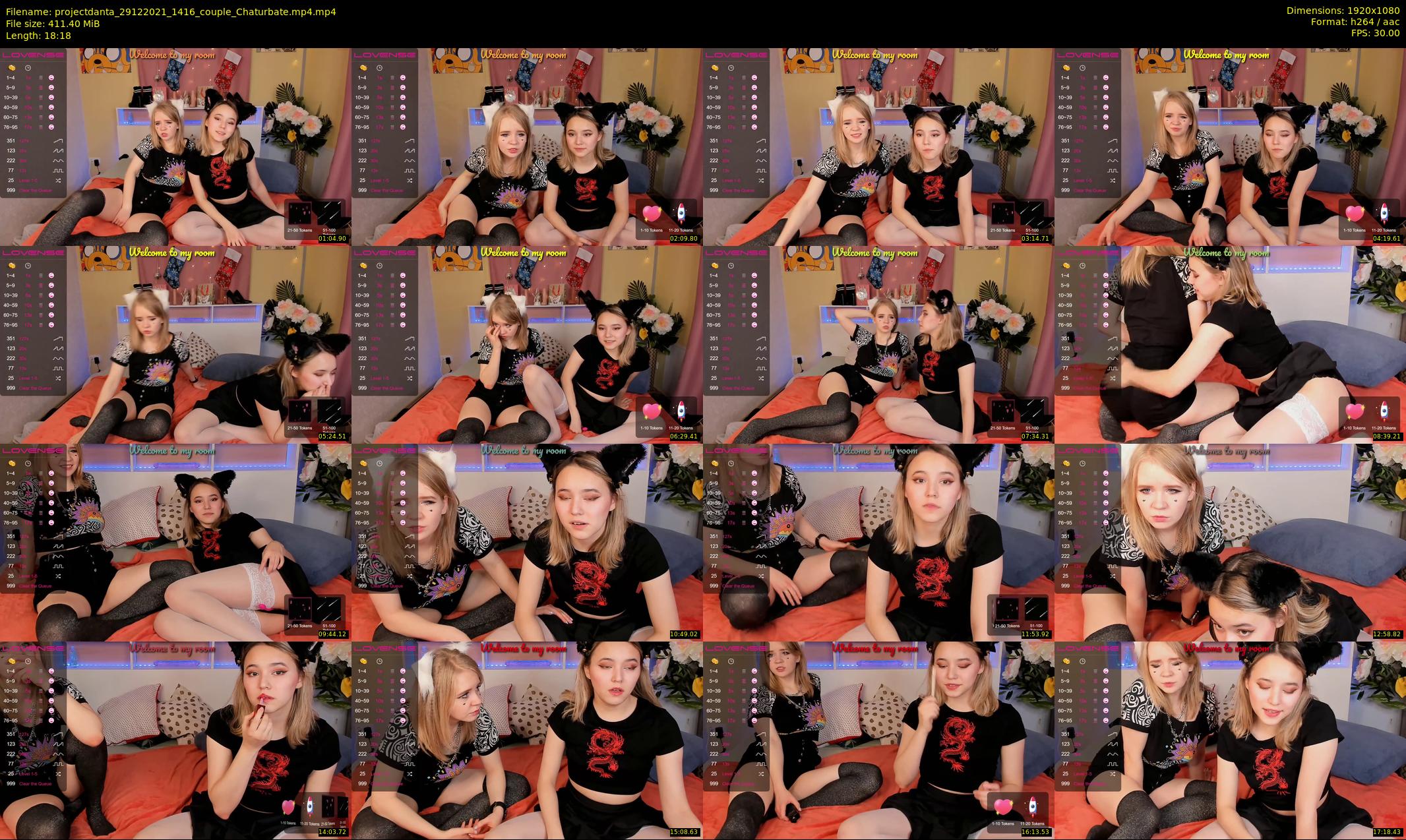 projectdanta — 19 minute Chaturbate female cam show recording, 1080p, Dec 29, 2021