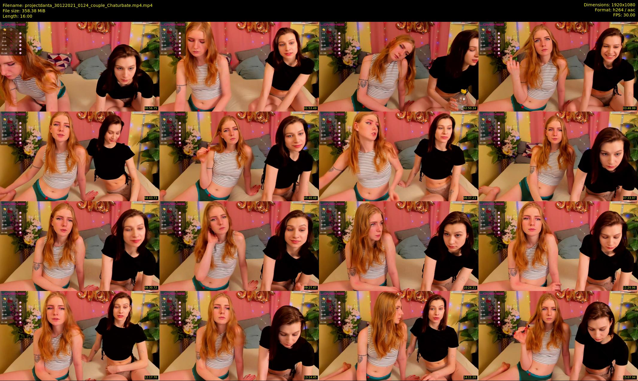 projectdanta — 16 minute Chaturbate female cam show recording, 1080p, Dec 30, 2021