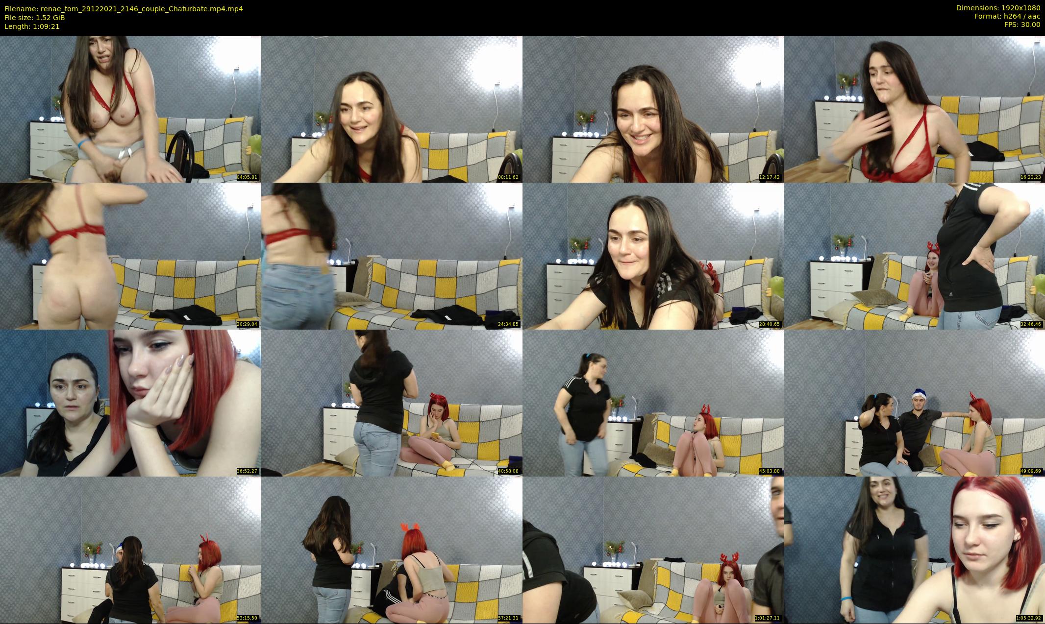 renae_tom — 70 minute Chaturbate couple cam show recording, 1080p, Dec 29, 2021
