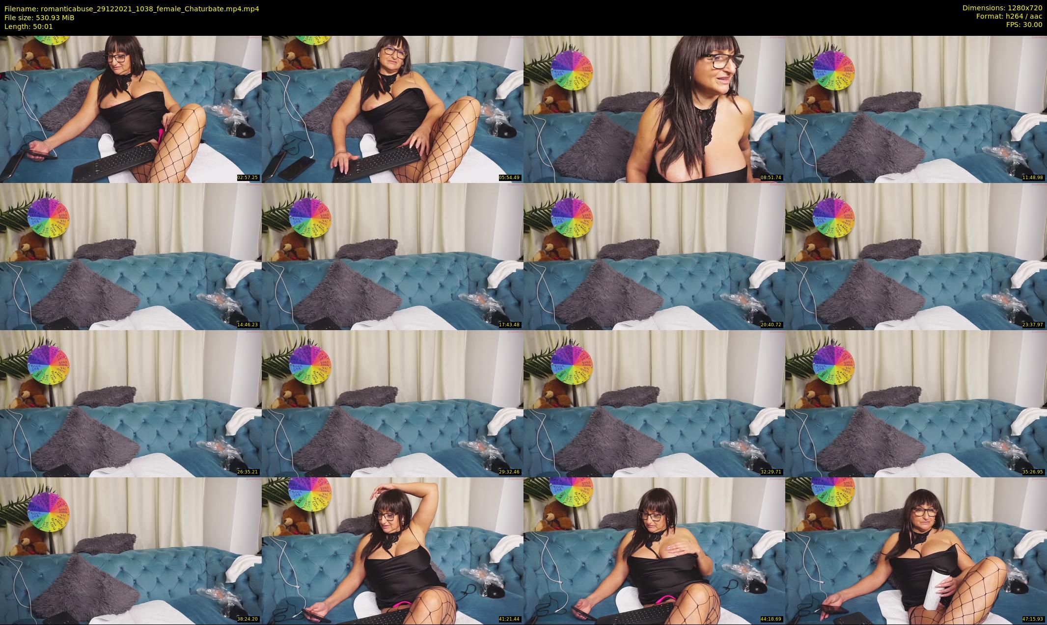 romanticabuse — 51 minute Chaturbate female cam show recording, 720p, Dec 29, 2021