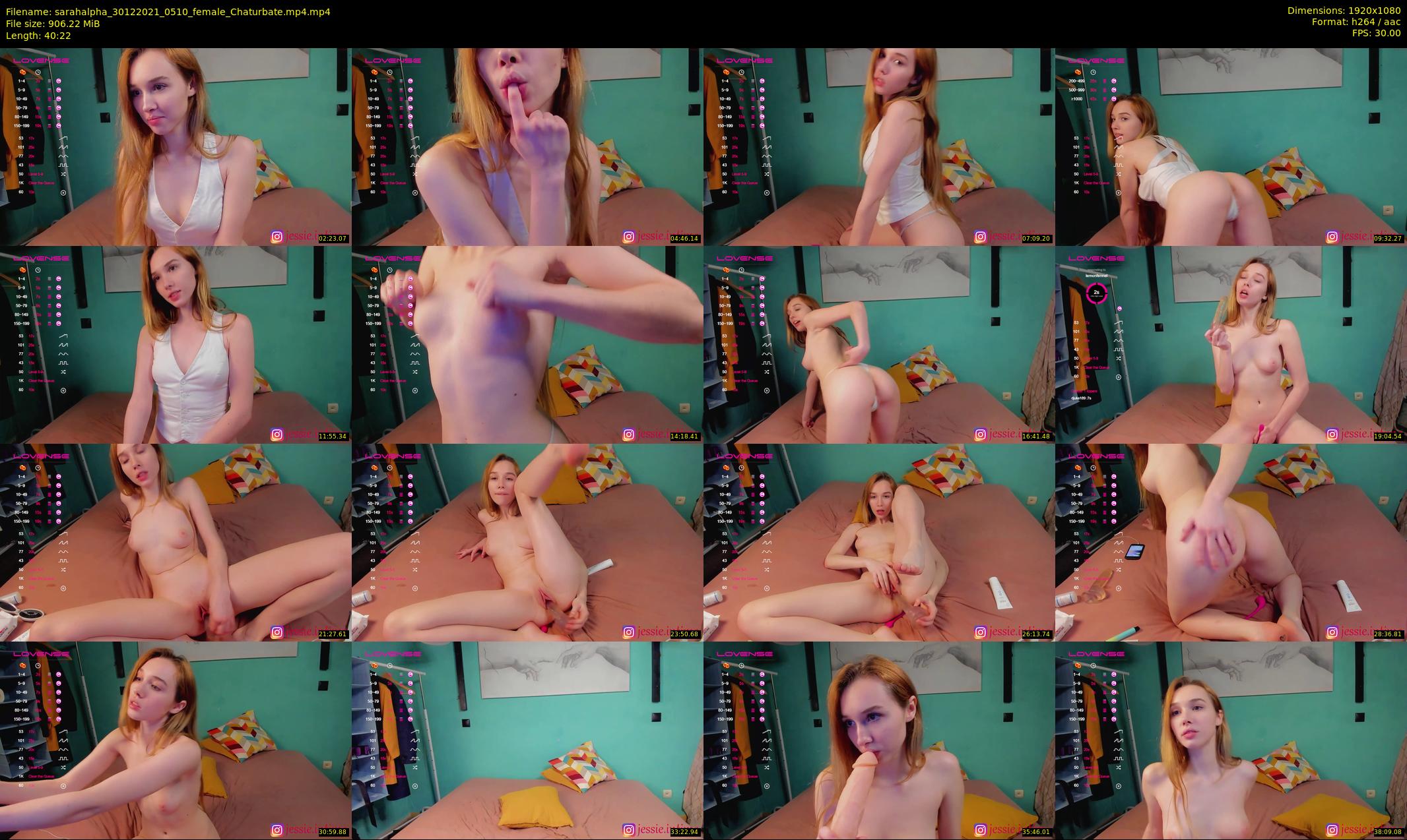 sarahalpha — 41 minute Chaturbate couple cam show recording, 1080p, Dec 30, 2021