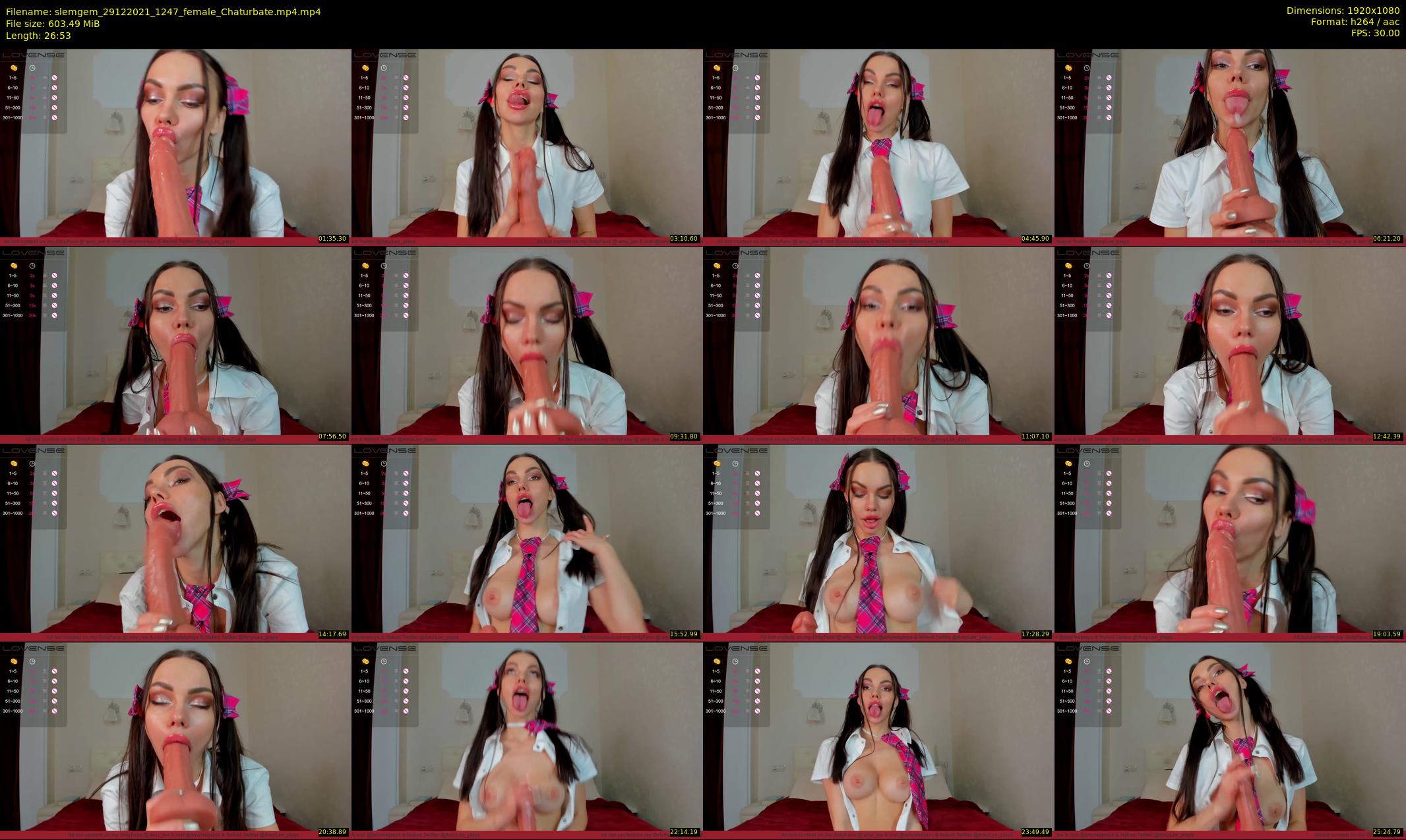 slemgem — 27 minute Chaturbate couple cam show recording, 1080p, Dec 29, 2021