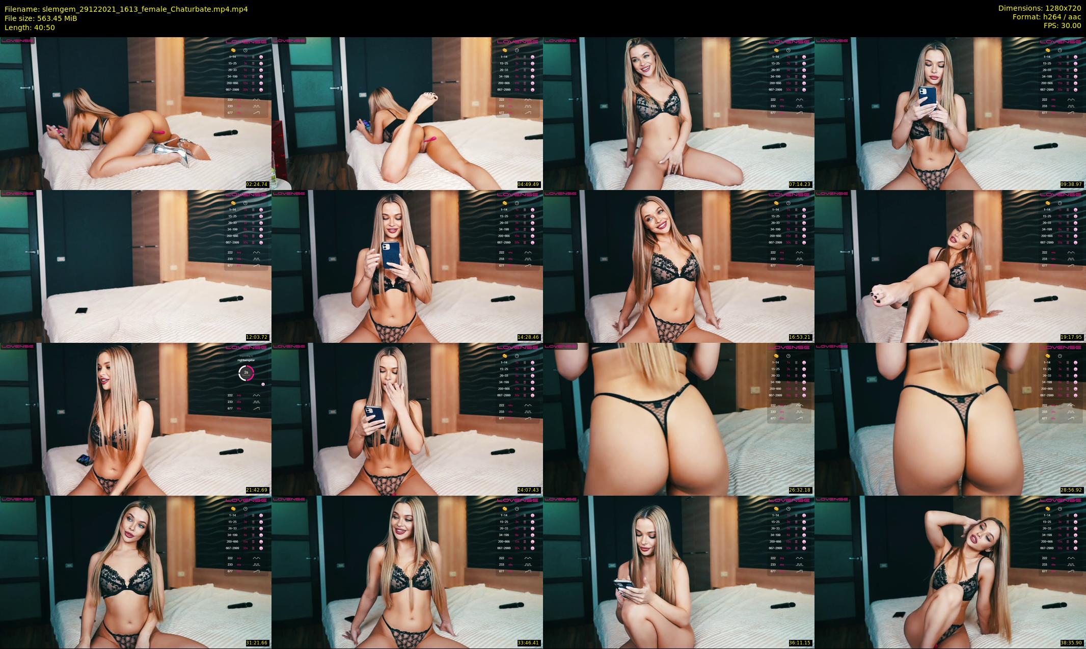 slemgem — 41 minute Chaturbate couple cam show recording, 720p, Dec 29, 2021