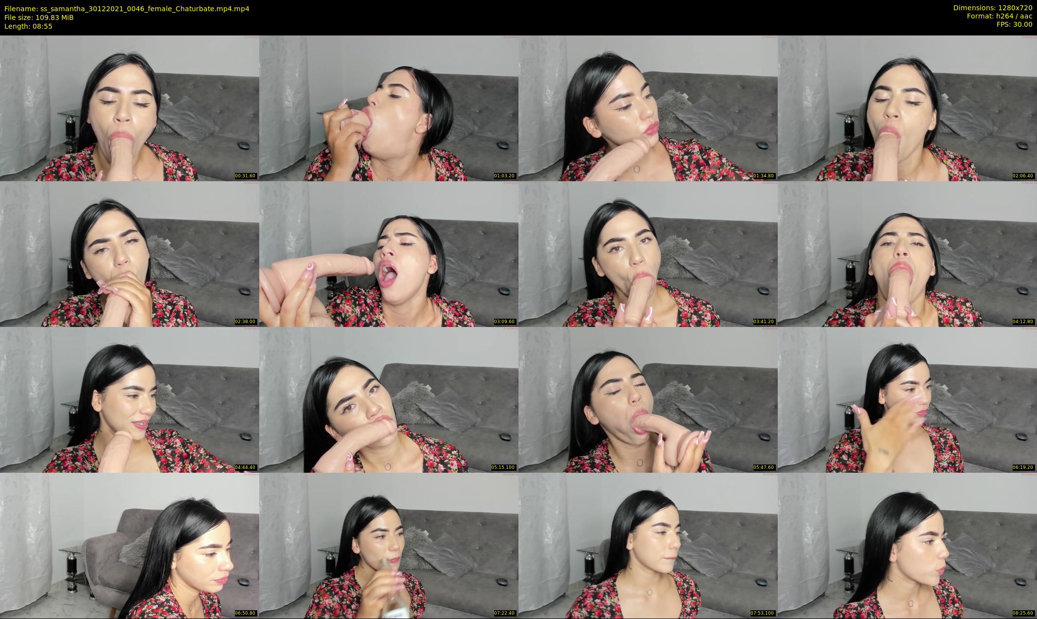 ss_samantha — 9 minute Chaturbate female cam show recording, 720p, Dec 30, 2021