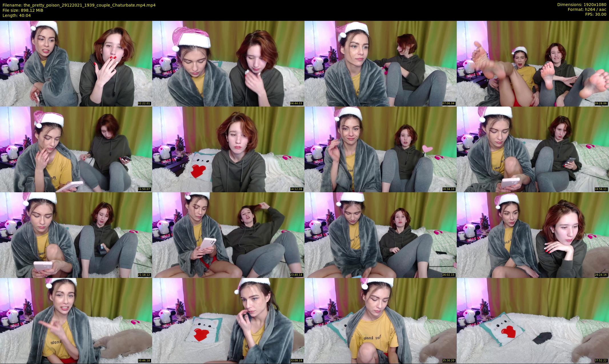 the_pretty_poison — 41 minute Chaturbate couple cam show recording, 1080p, Dec 29, 2021