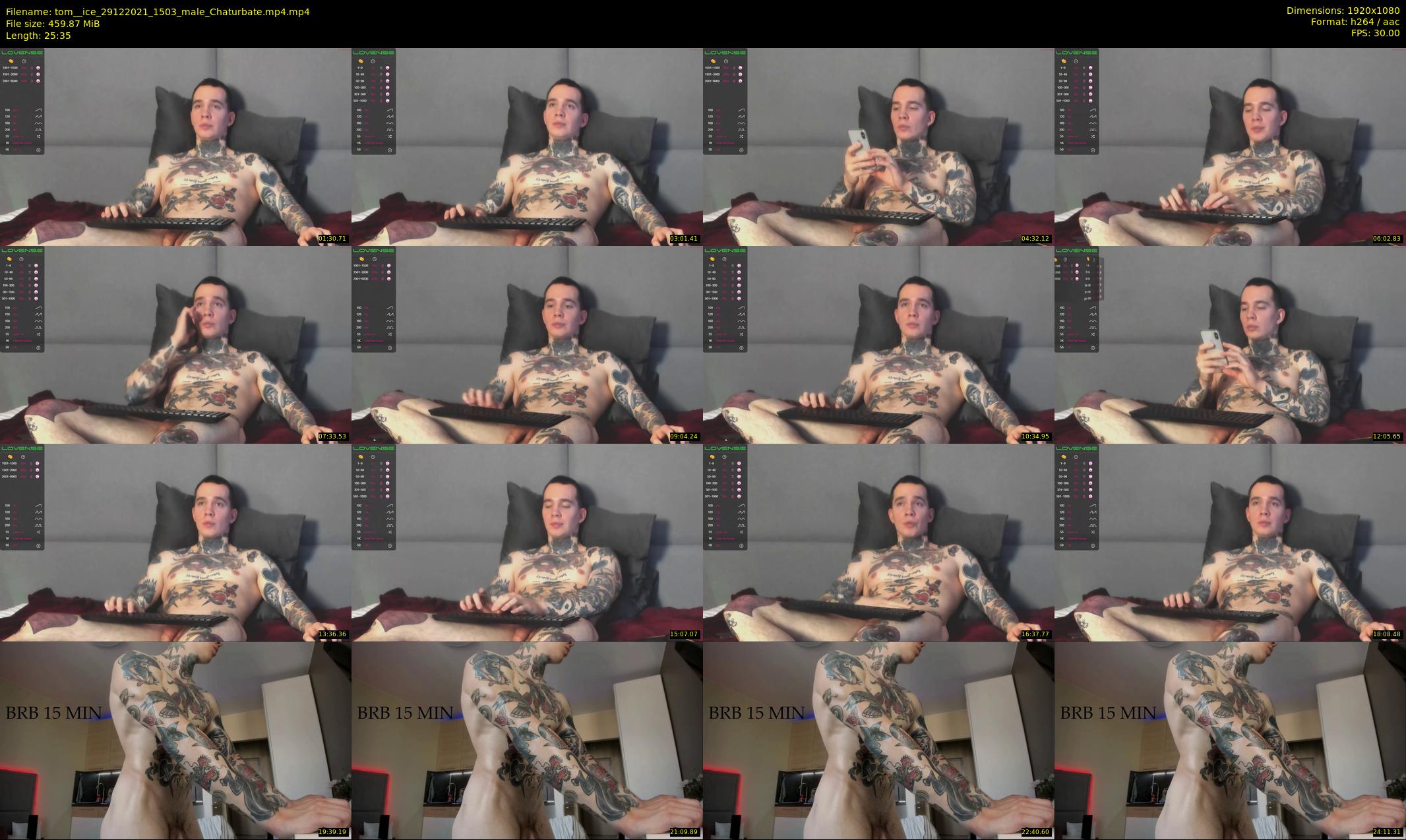 tom__ice — 26 minute Chaturbate male cam show recording, 1080p, Dec 29, 2021