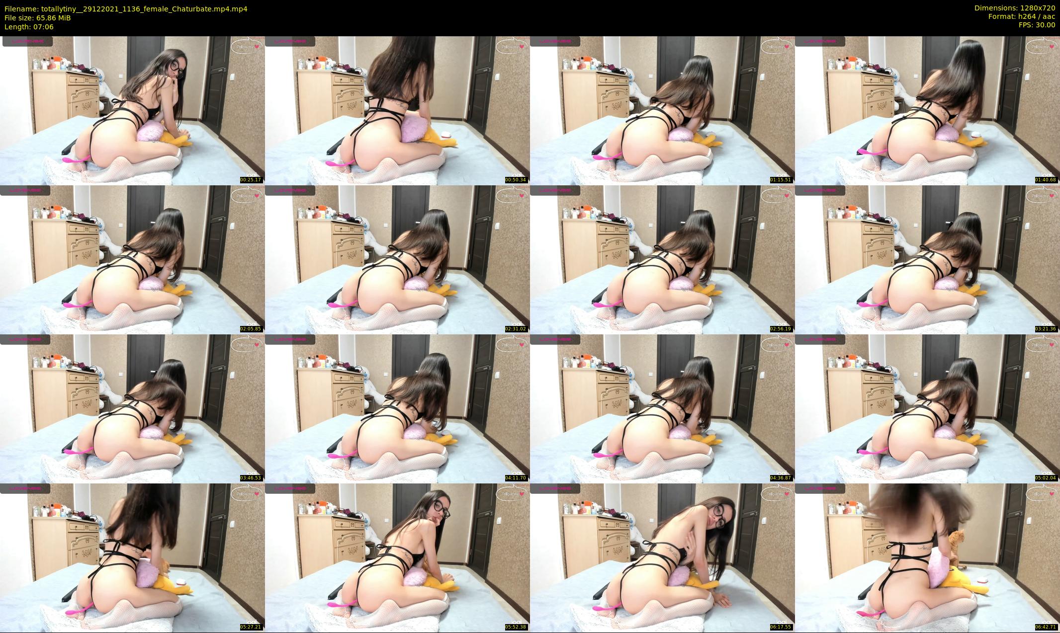 totallytiny_ — 8 minute Chaturbate female cam show recording, 720p, Dec 29, 2021