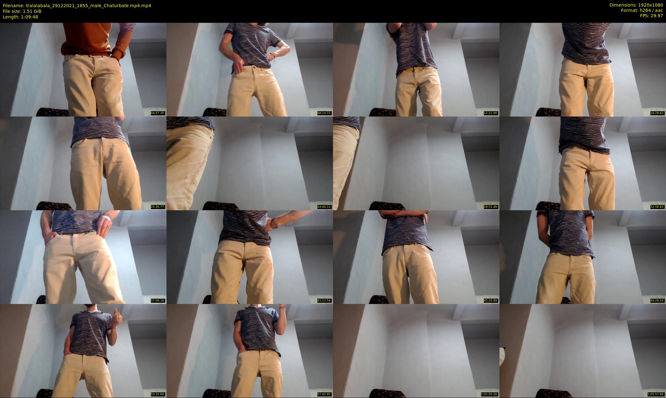tralalabala — 70 minute Chaturbate male cam show recording, 1080p, Dec 29, 2021