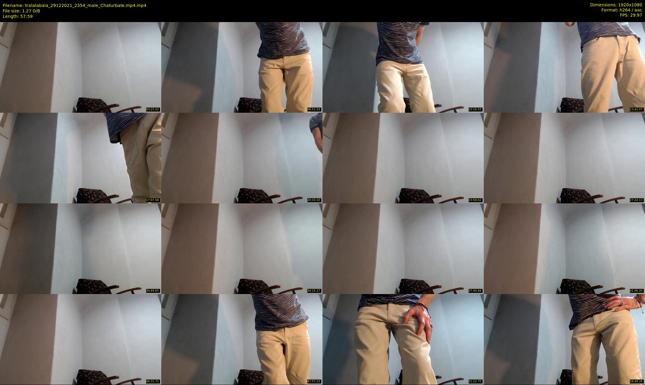 tralalabala — 58 minute Chaturbate male cam show recording, 1080p, Dec 29, 2021