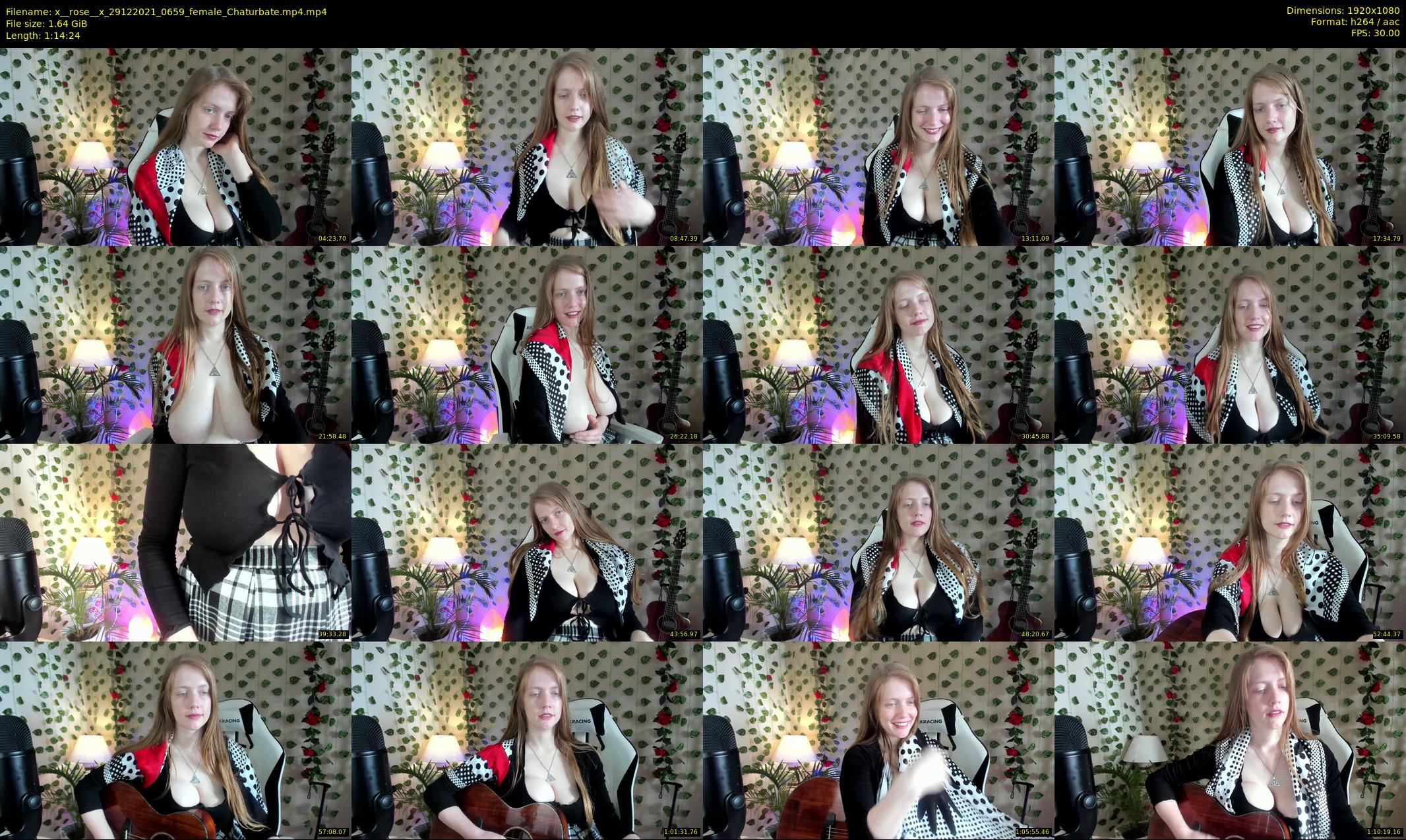 x__rose__x — 75 minute Chaturbate female cam show recording, 1080p, Dec 29, 2021