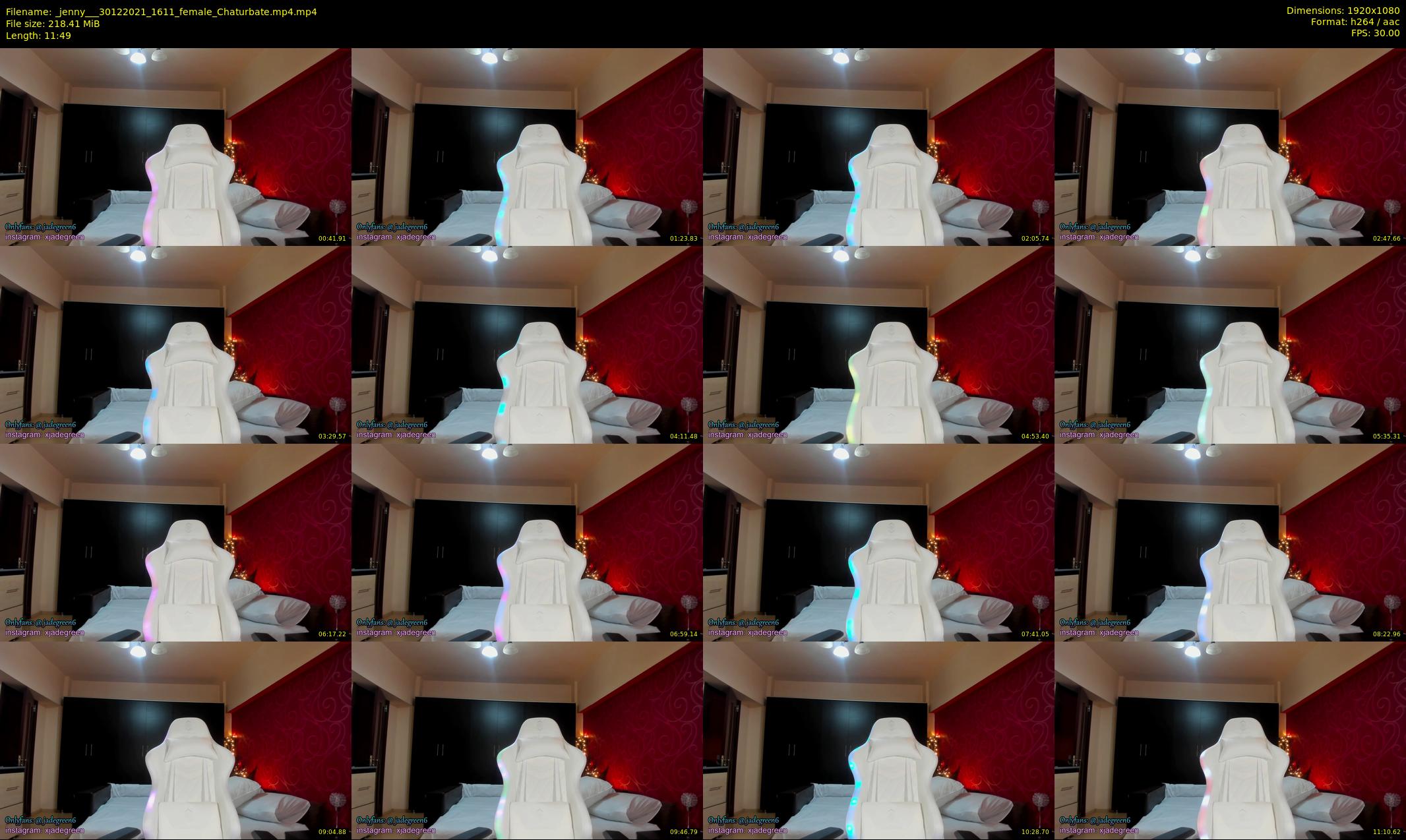 _jenny__ — 12 minute Chaturbate female cam show recording, 1080p, Dec 30, 2021