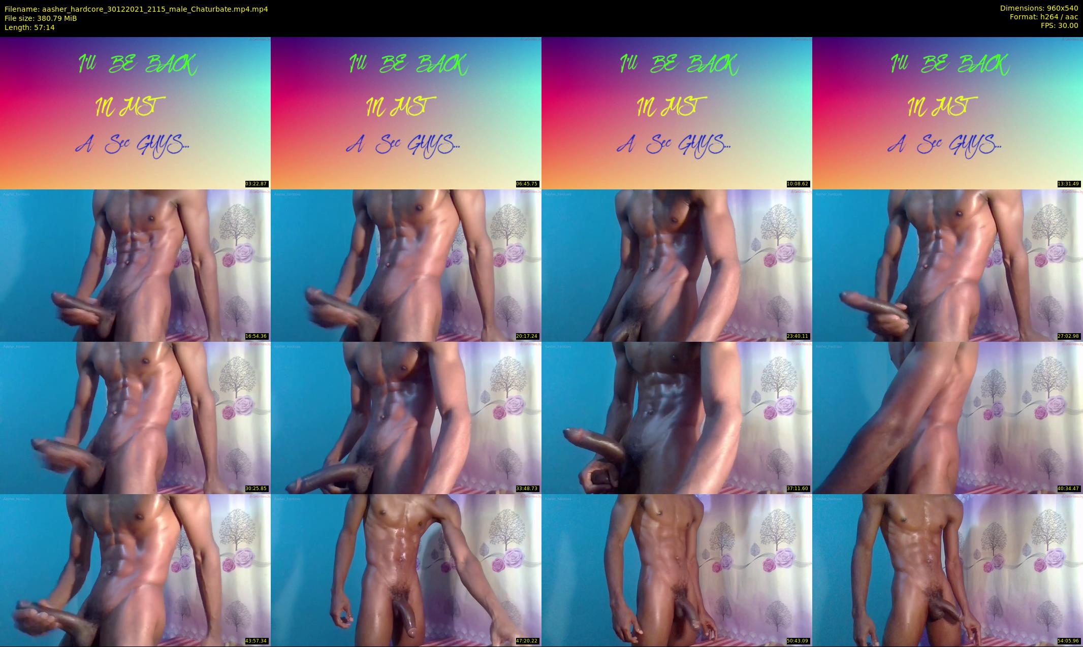 aasher_hardcore — 58 minute Chaturbate male cam show recording, 480p, Dec 30, 2021