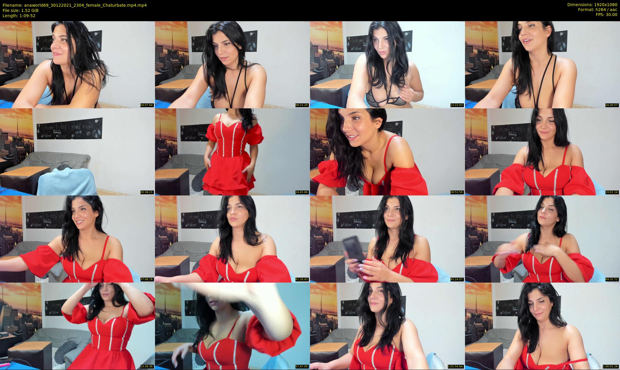 anaworld69 — 70 minute Chaturbate female cam show recording, 1080p, Dec 30, 2021