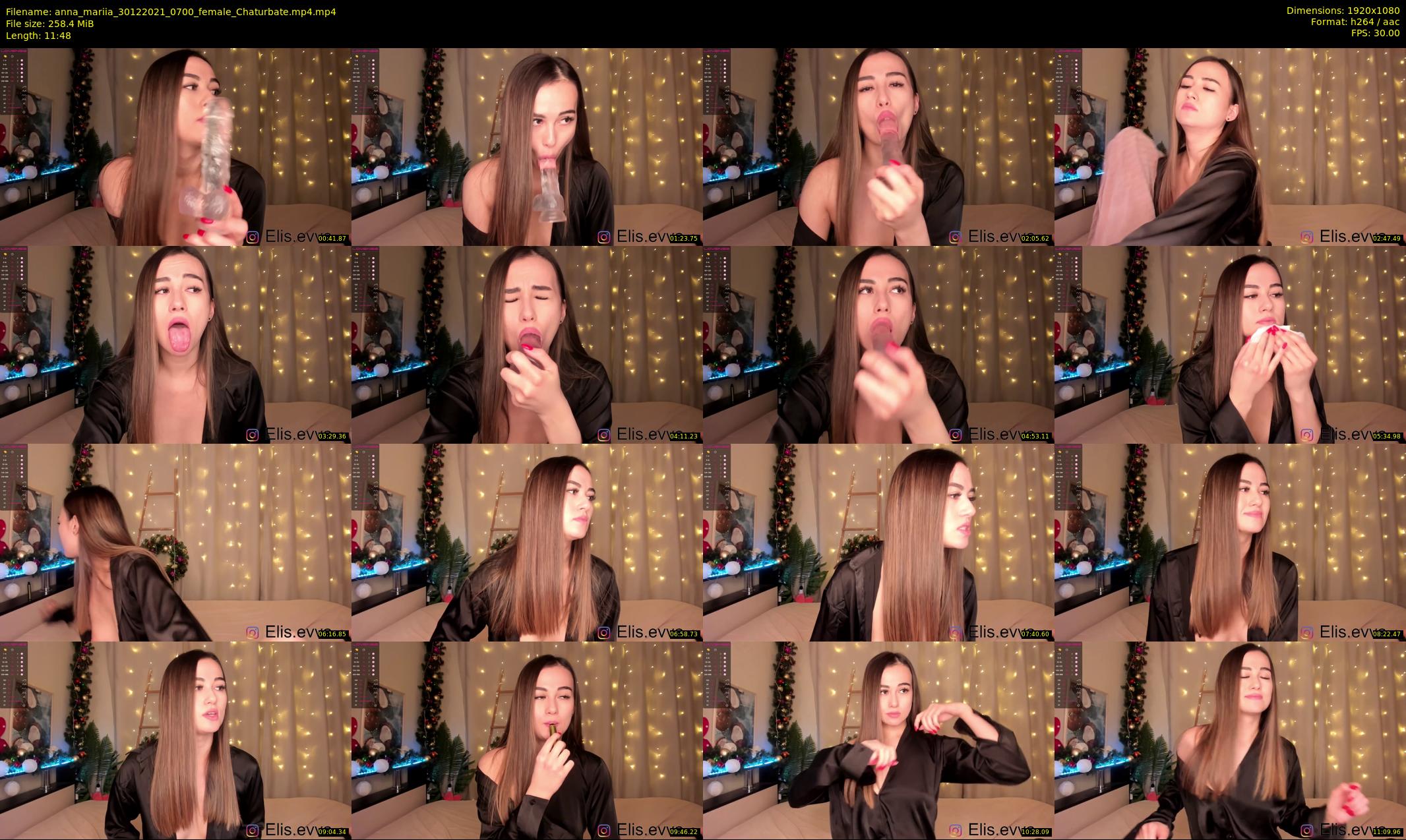 anna_mariia — 12 minute Chaturbate couple cam show recording, 1080p, Dec 30, 2021