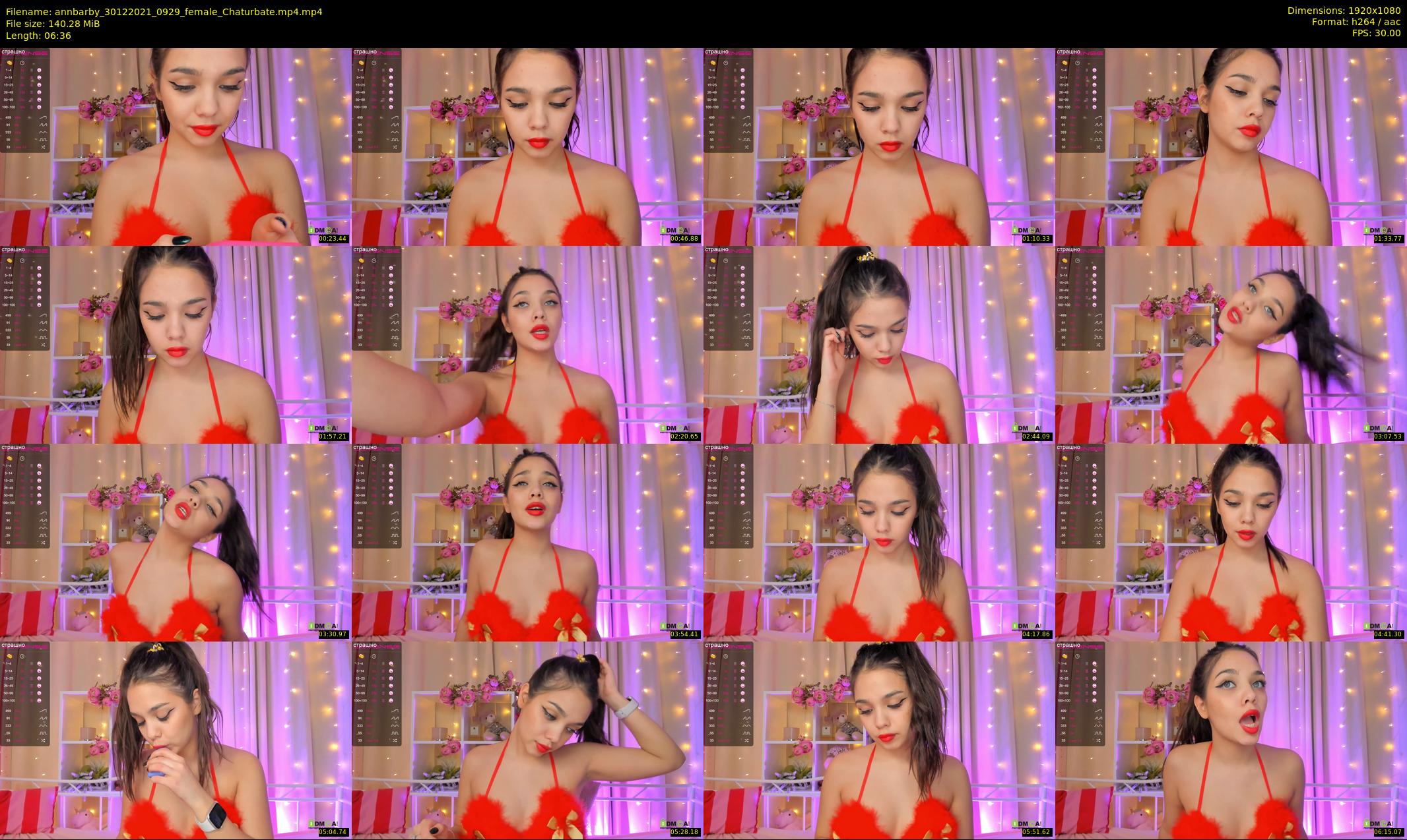 annbarby — 7 minute Chaturbate female cam show recording, 1080p, Dec 30, 2021
