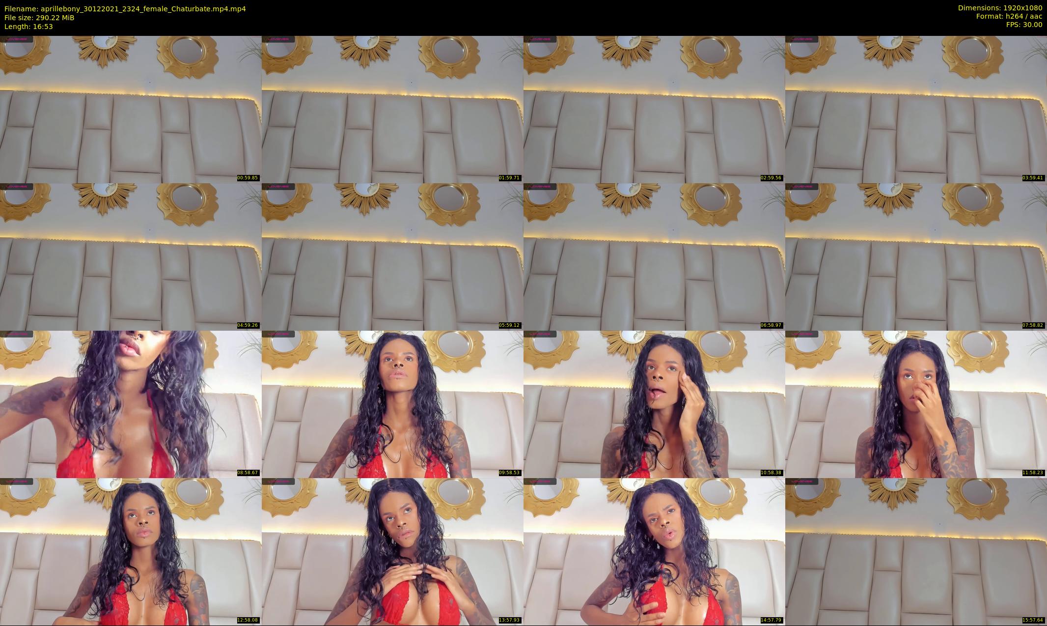 aprillebony — 17 minute Chaturbate female cam show recording, 1080p, Dec 30, 2021