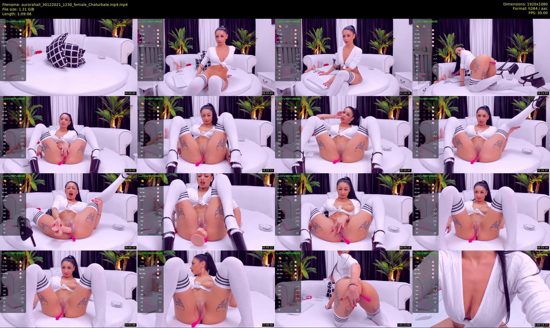 aurorahall — 70 minute Chaturbate female cam show recording, 1080p, Dec 30, 2021