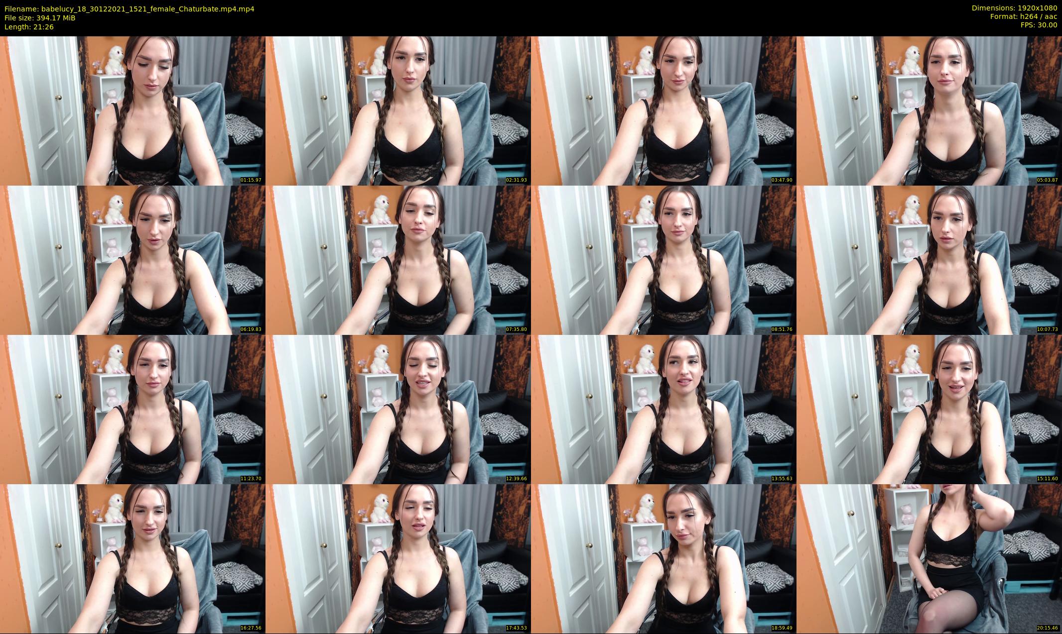 babelucy_18 — 22 minute Chaturbate female cam show recording, 1080p, Dec 30, 2021