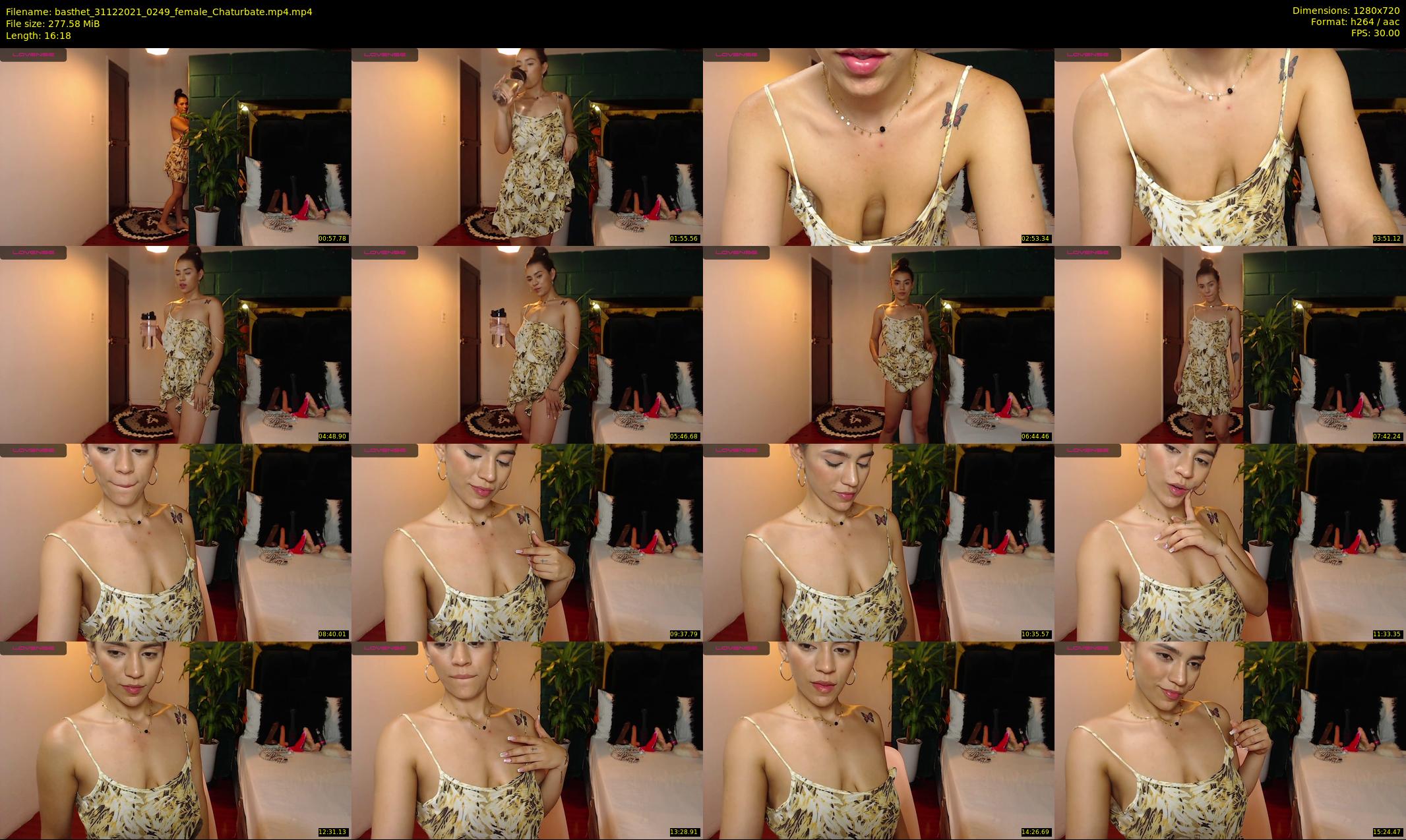 basthet — 17 minute Chaturbate female cam show recording, 720p, Dec 31, 2021