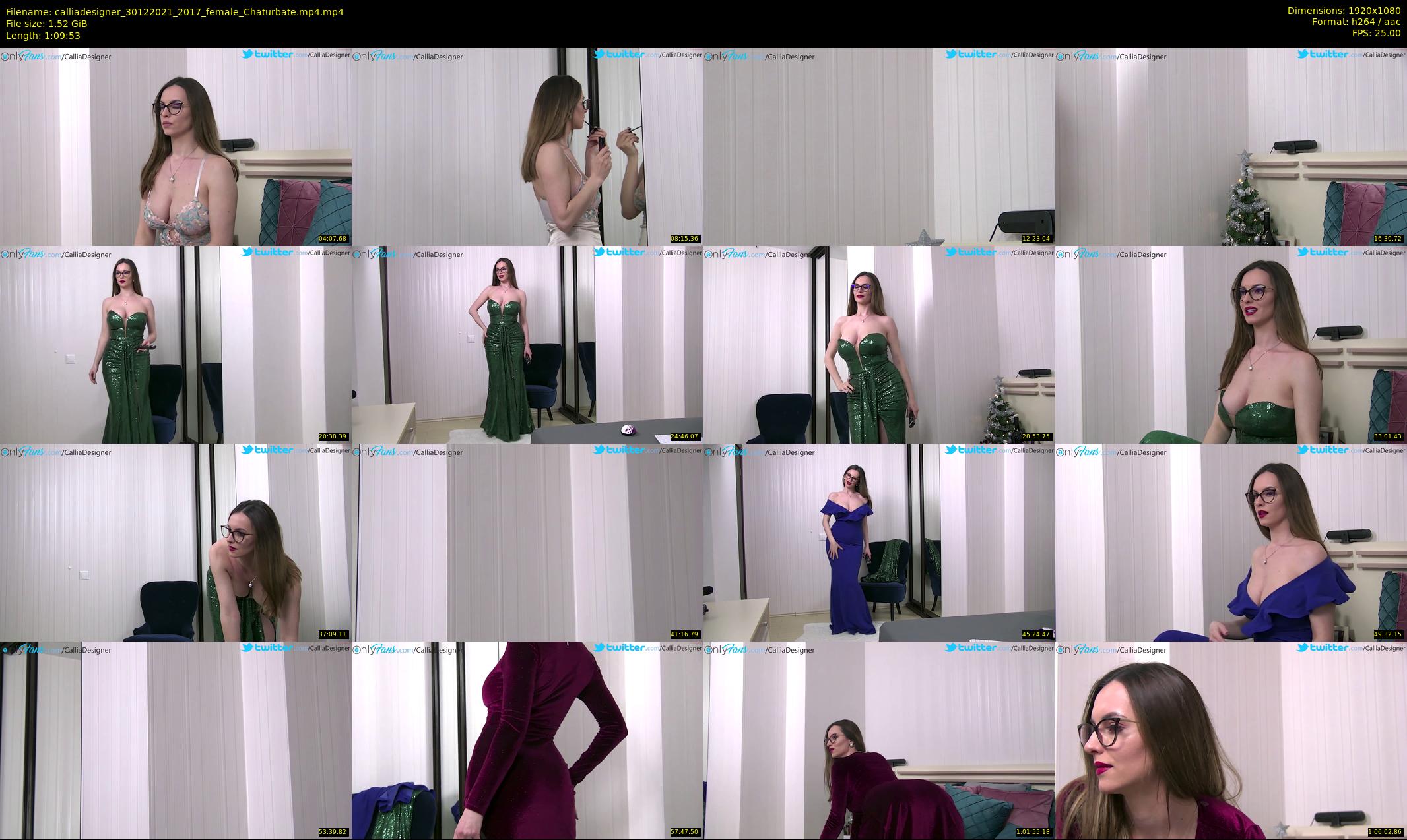 calliadesigner — 70 minute Chaturbate female cam show recording, 1080p, Dec 30, 2021