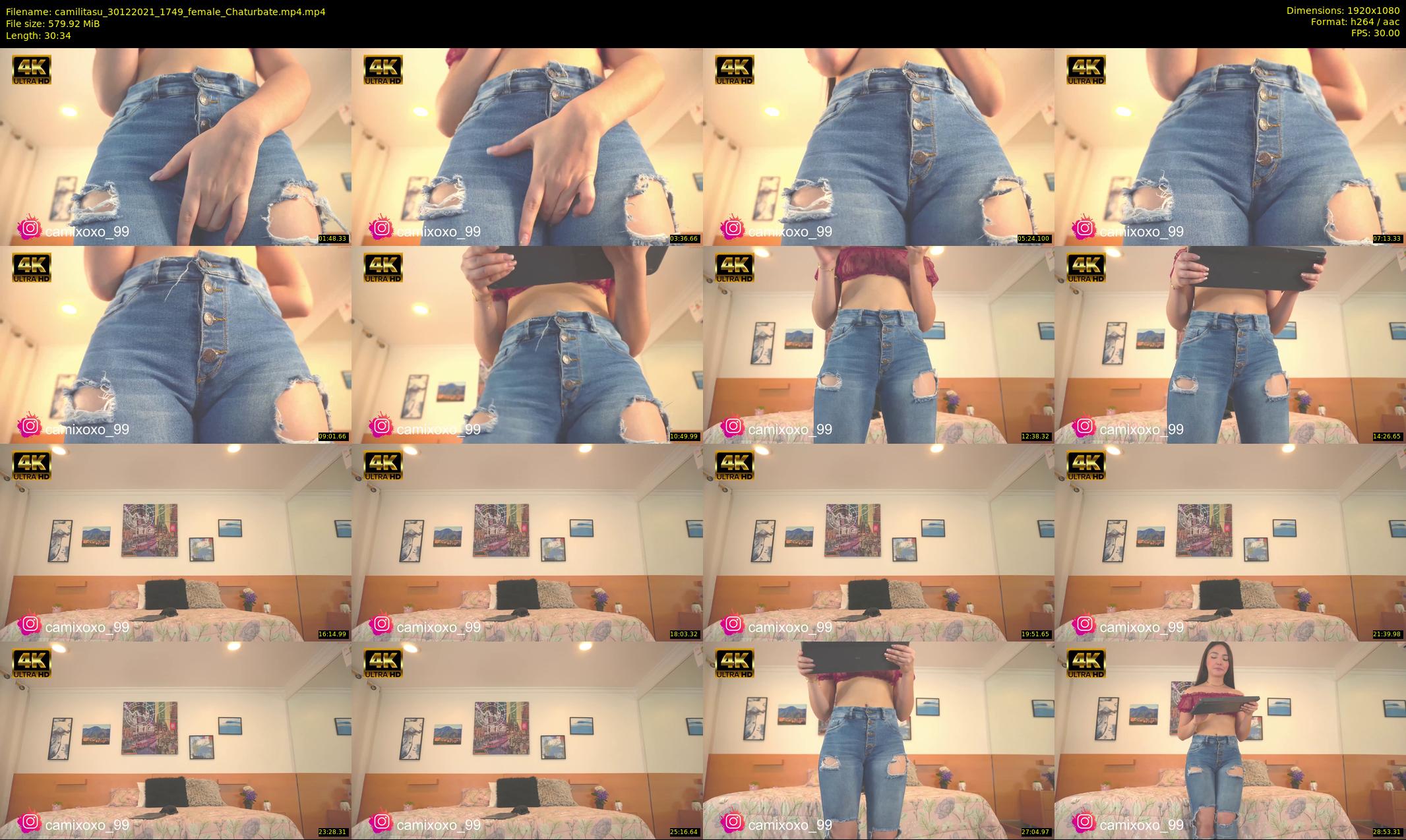 camilitasu — 31 minute Chaturbate female cam show recording, 1080p, Dec 30, 2021