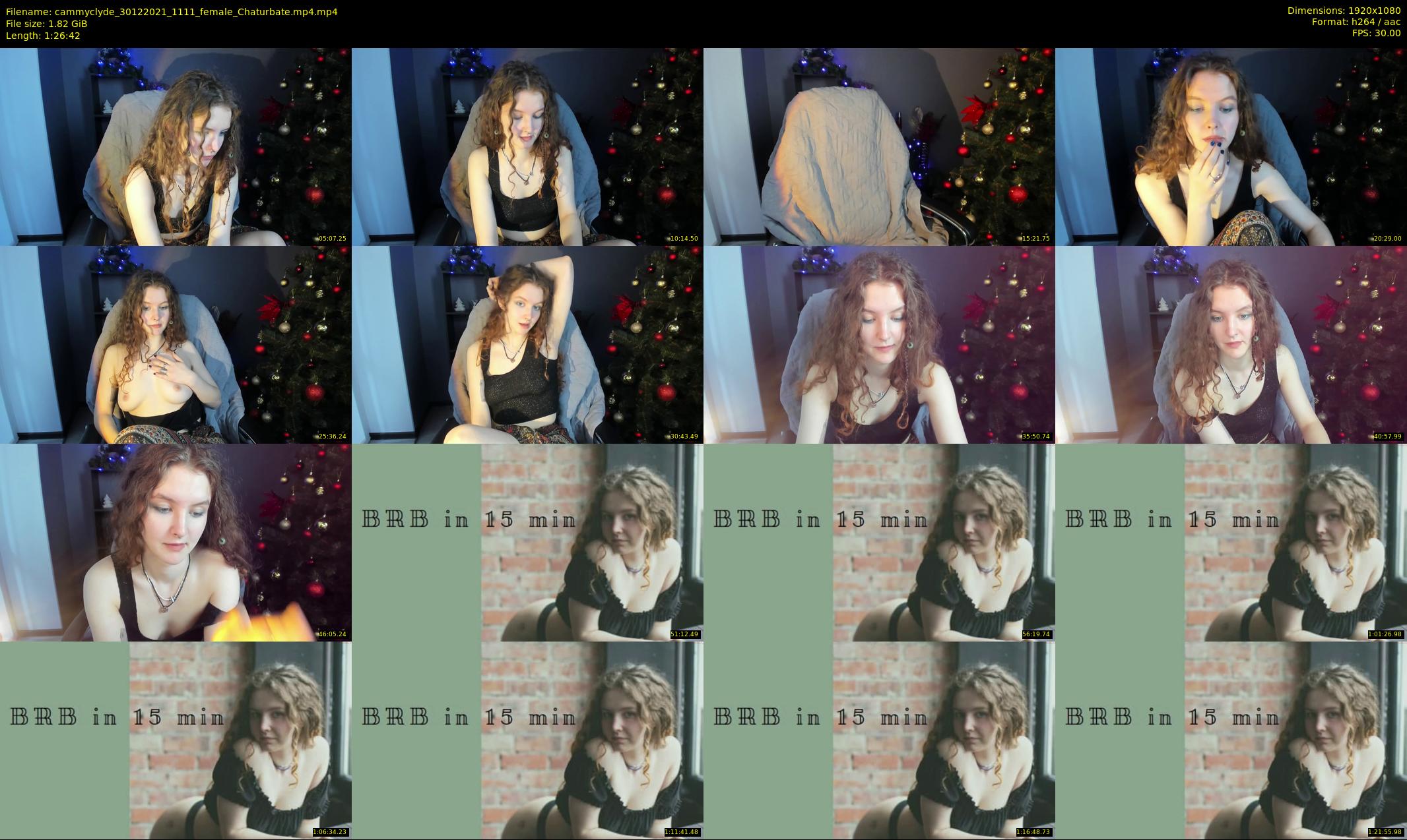 cammyclyde — 87 minute Chaturbate female cam show recording, 1080p, Dec 30, 2021