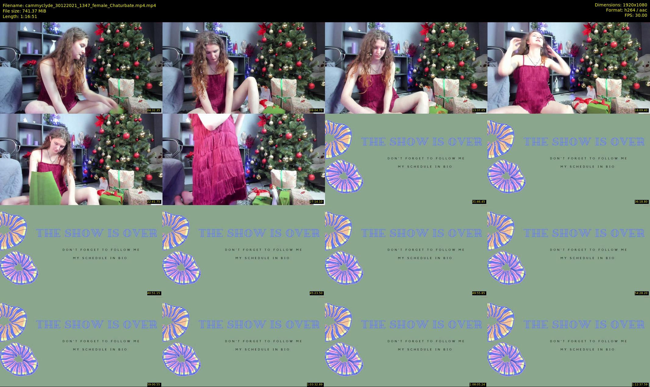cammyclyde — 77 minute Chaturbate female cam show recording, 1080p, Dec 30, 2021
