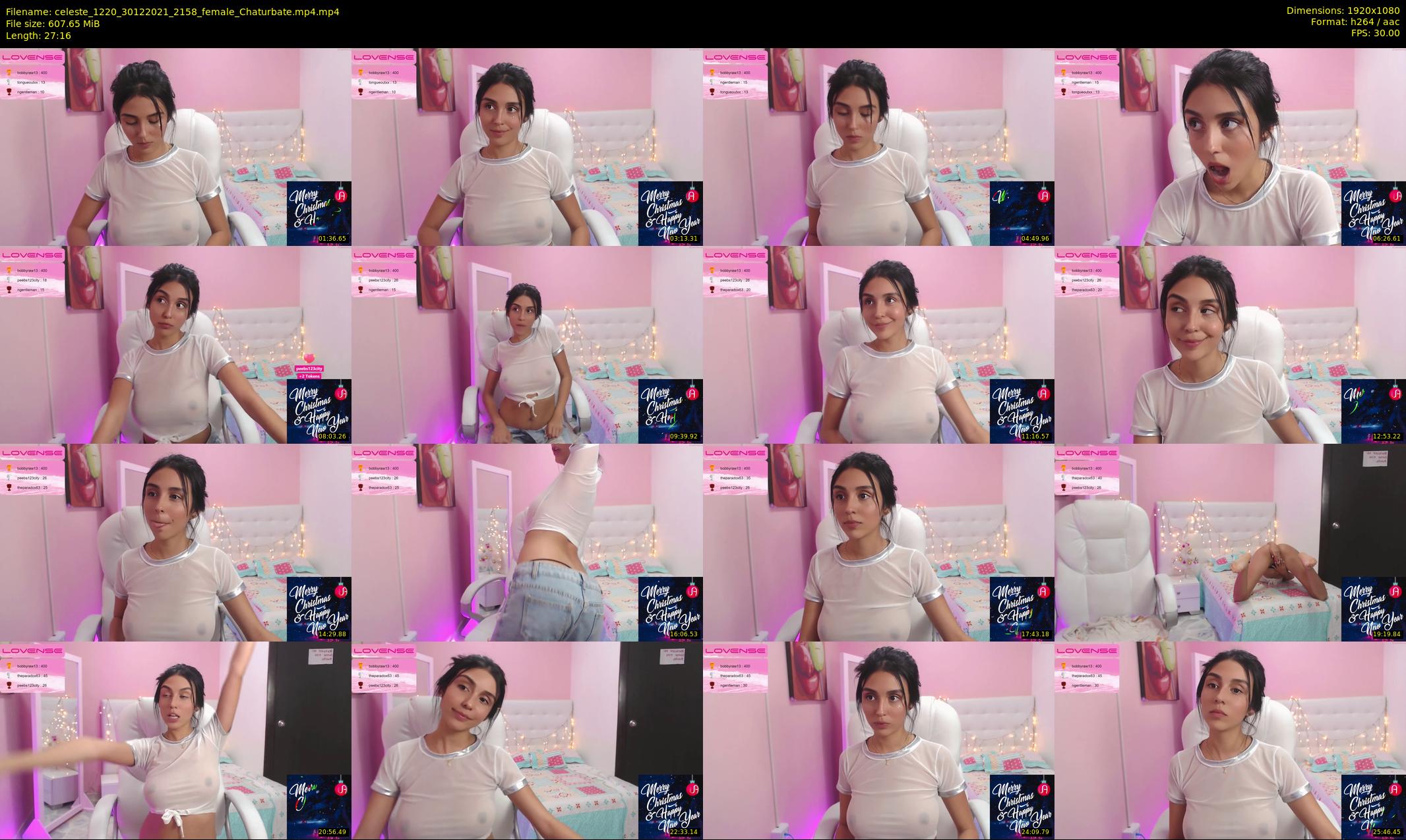 celeste_1220 — 28 minute Chaturbate female cam show recording, 1080p, Dec 30, 2021