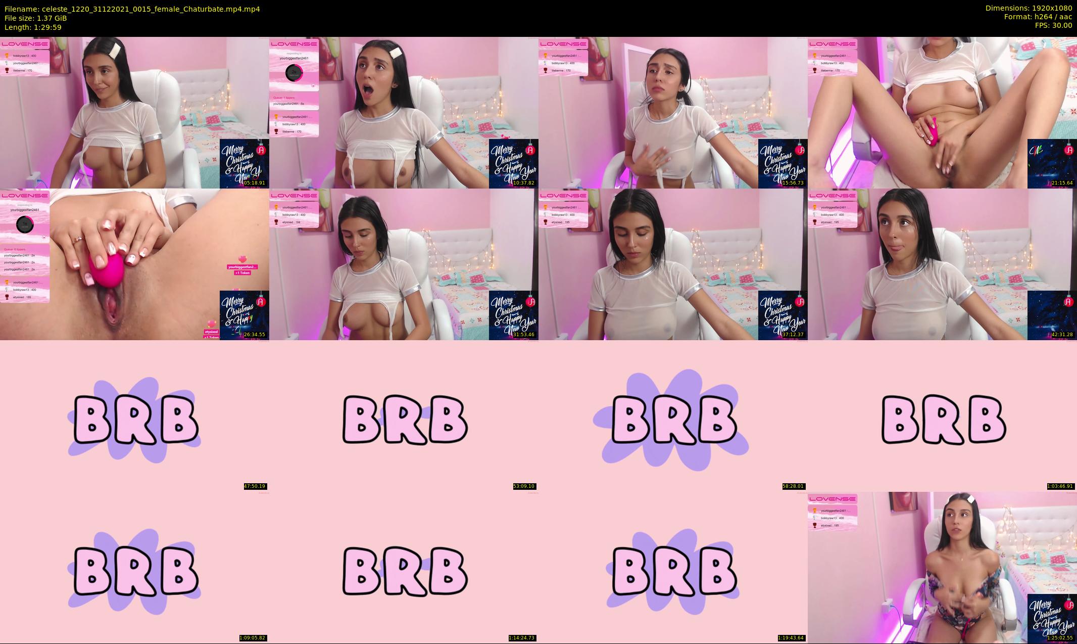 celeste_1220 — 90 minute Chaturbate female cam show recording, 1080p, Dec 31, 2021