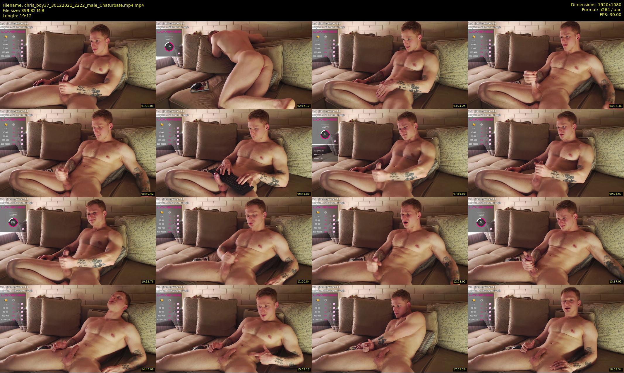 chris_boy37 — 20 minute Chaturbate male cam show recording, 1080p, Dec 30, 2021