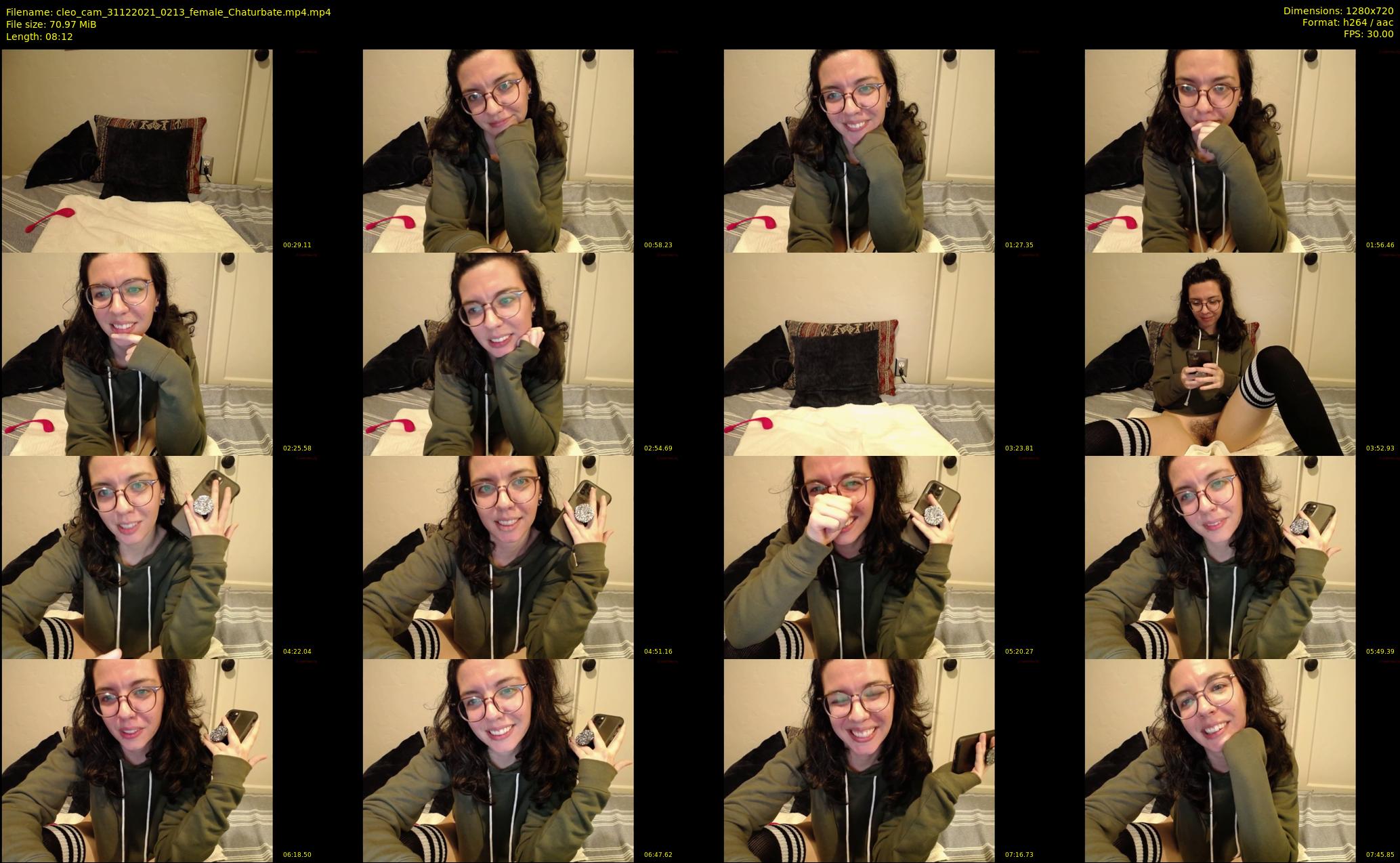 cleo_cam — 9 minute Chaturbate female cam show recording, 720p, Dec 31, 2021