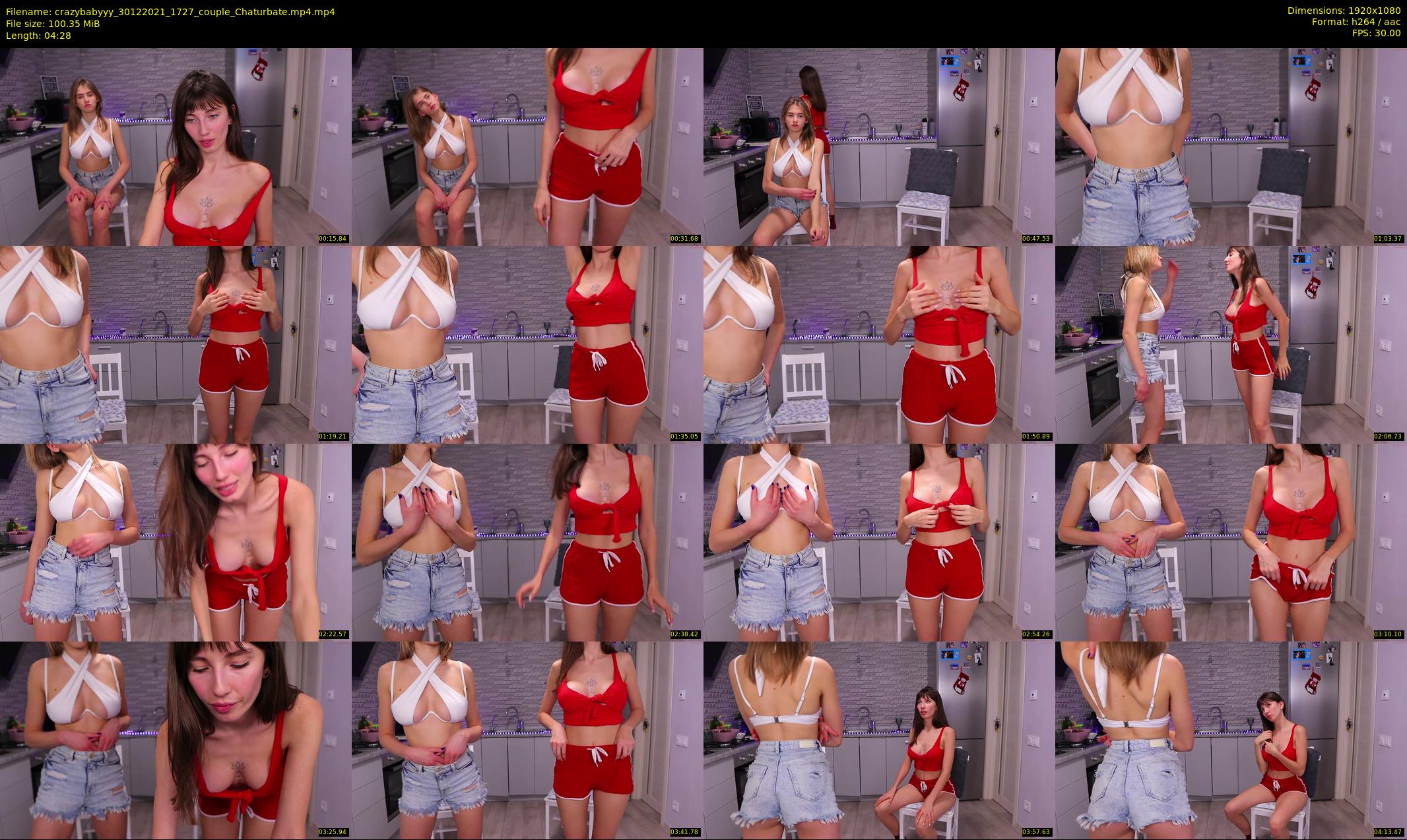 crazybabyyy — 5 minute Chaturbate couple cam show recording, 1080p, Dec 30, 2021