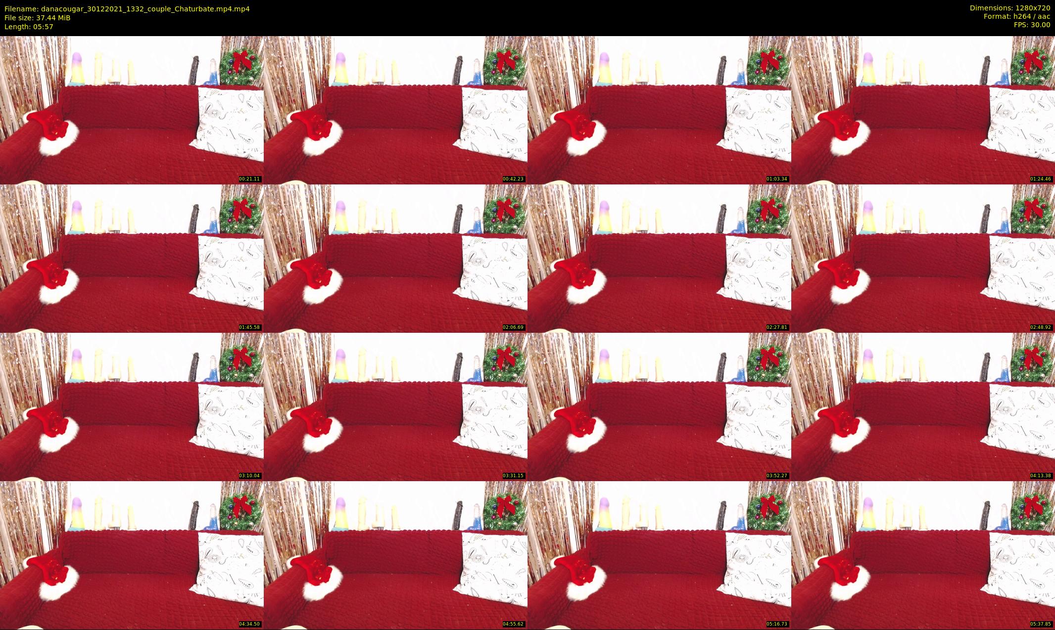 danacougar — 6 minute Chaturbate female cam show recording, 720p, Dec 30, 2021