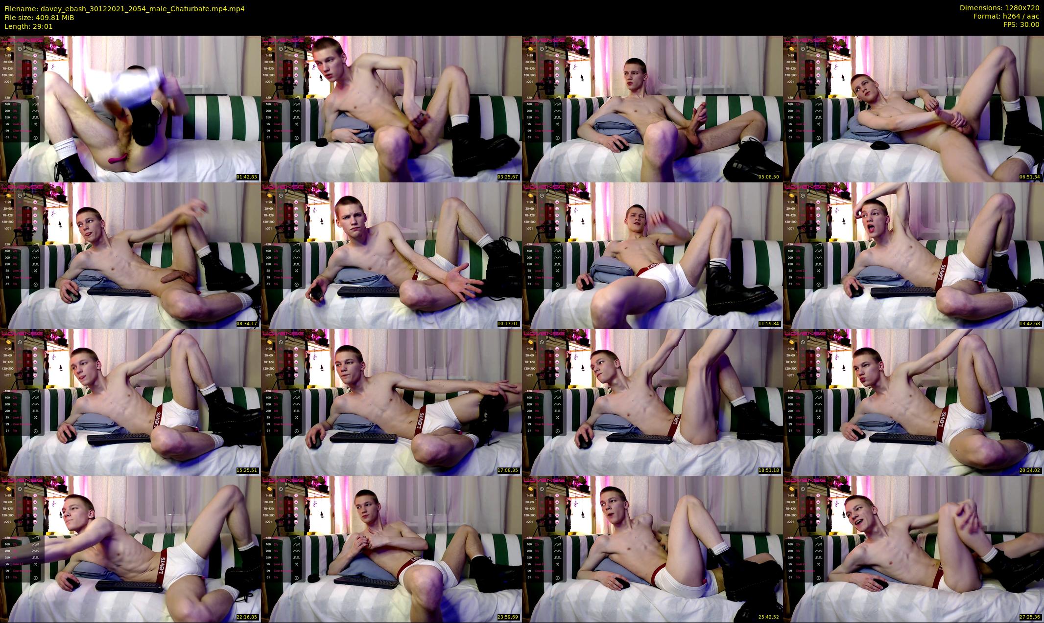 davey_ebash — 30 minute Chaturbate male cam show recording, 720p, Dec 30, 2021