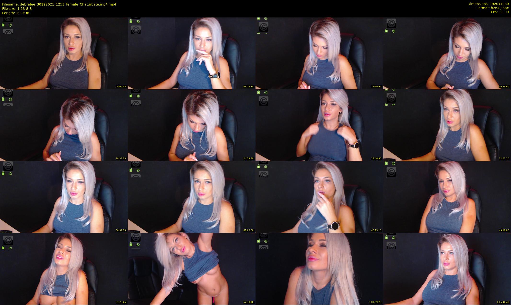 debralee — 70 minute Chaturbate female cam show recording, 1080p, Dec 30, 2021