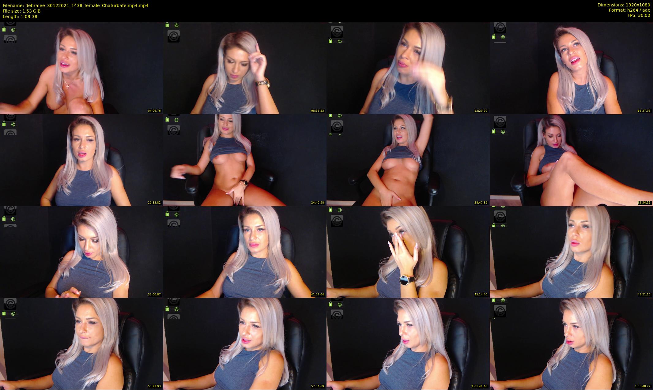 debralee — 70 minute Chaturbate female cam show recording, 1080p, Dec 30, 2021