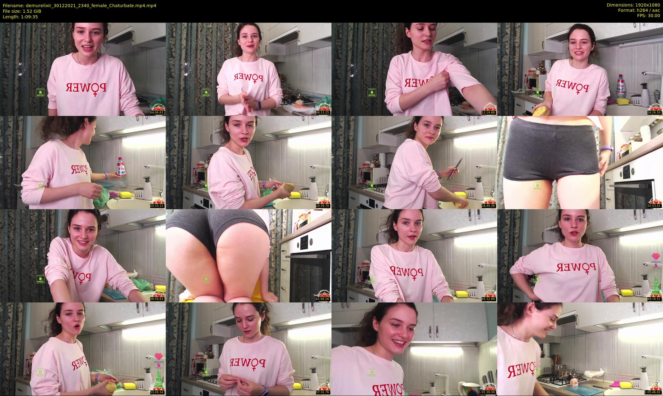 demurelixir — 70 minute Chaturbate female cam show recording, 1080p, Dec 30, 2021