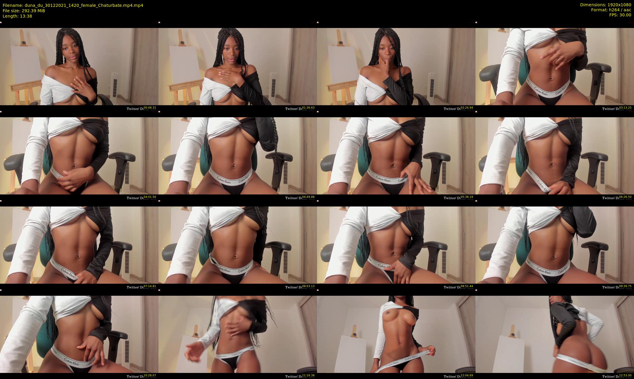duna_du — 14 minute Chaturbate female cam show recording, 1080p, Dec 30, 2021