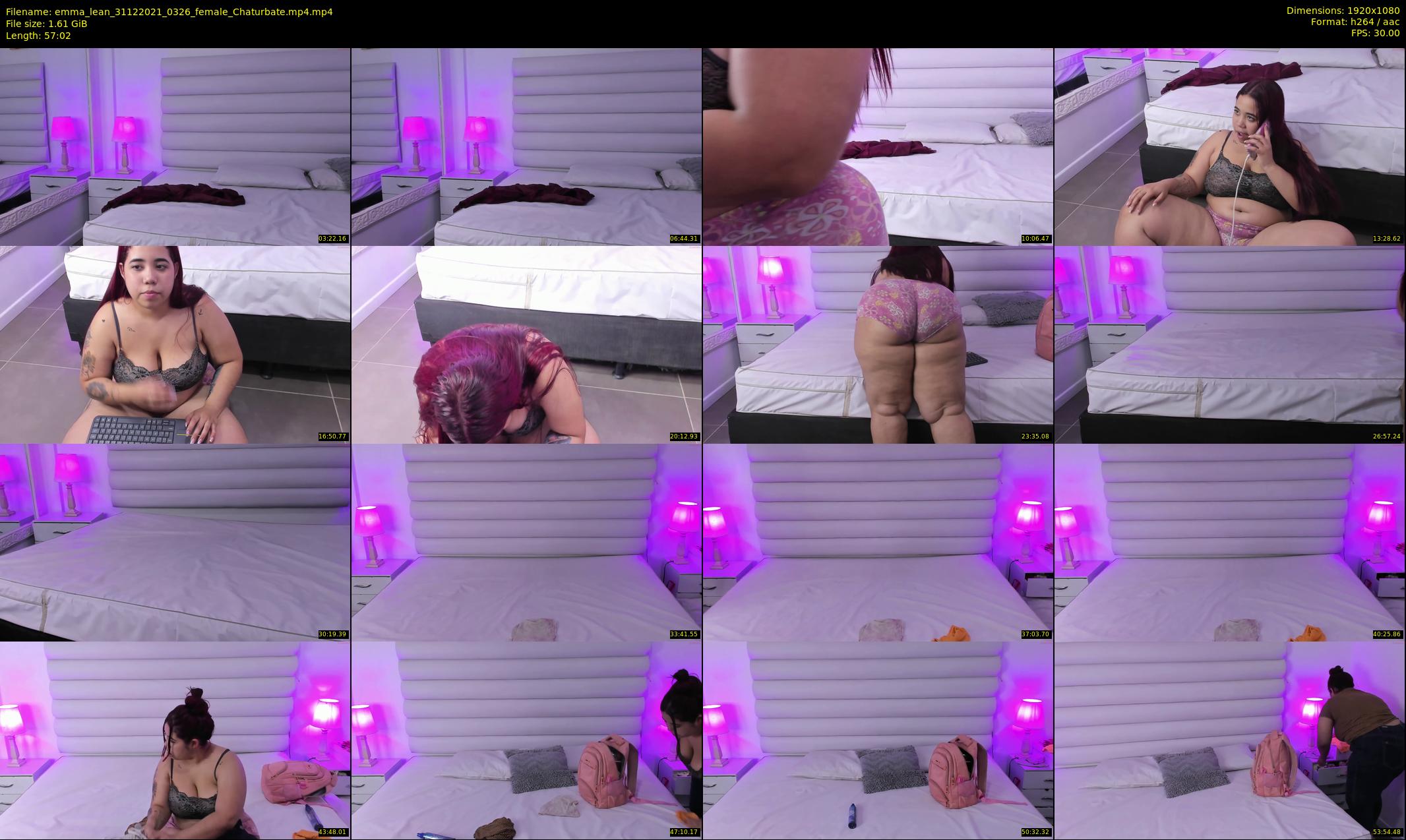 emma_lean — 58 minute Chaturbate female cam show recording, 1080p, Dec 31, 2021