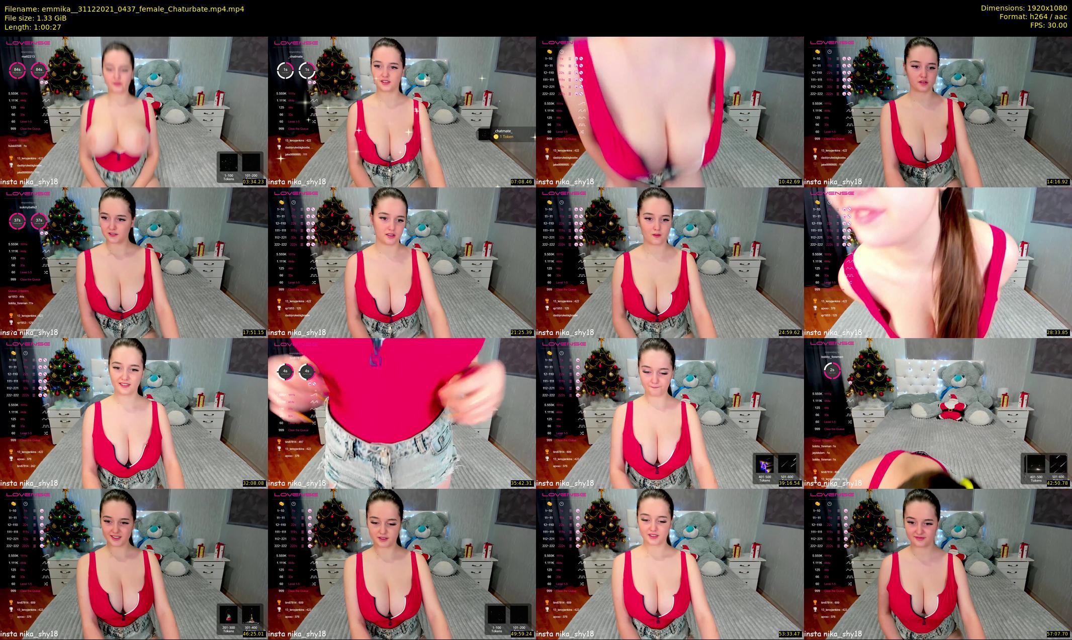 emmika_ — 61 minute Chaturbate female cam show recording, 1080p, Dec 31, 2021