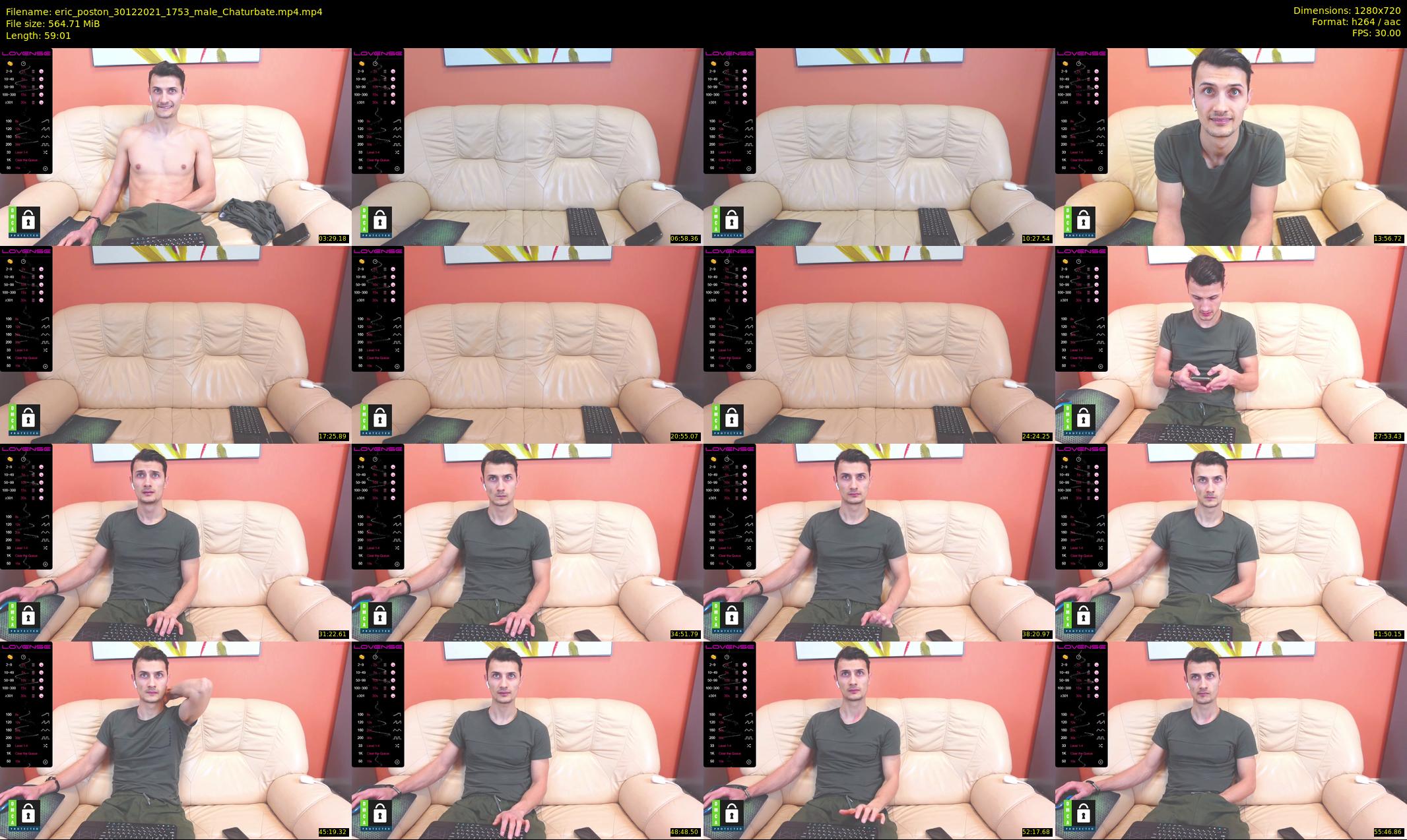 eric_poston — 60 minute Chaturbate male cam show recording, 720p, Dec 30, 2021