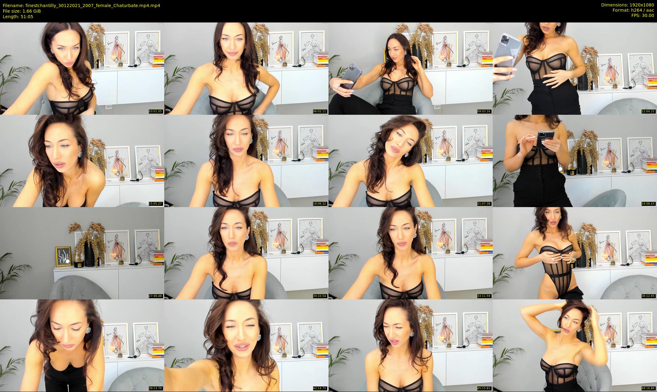 finestchantilly — 52 minute Chaturbate female cam show recording, 1080p, Dec 30, 2021