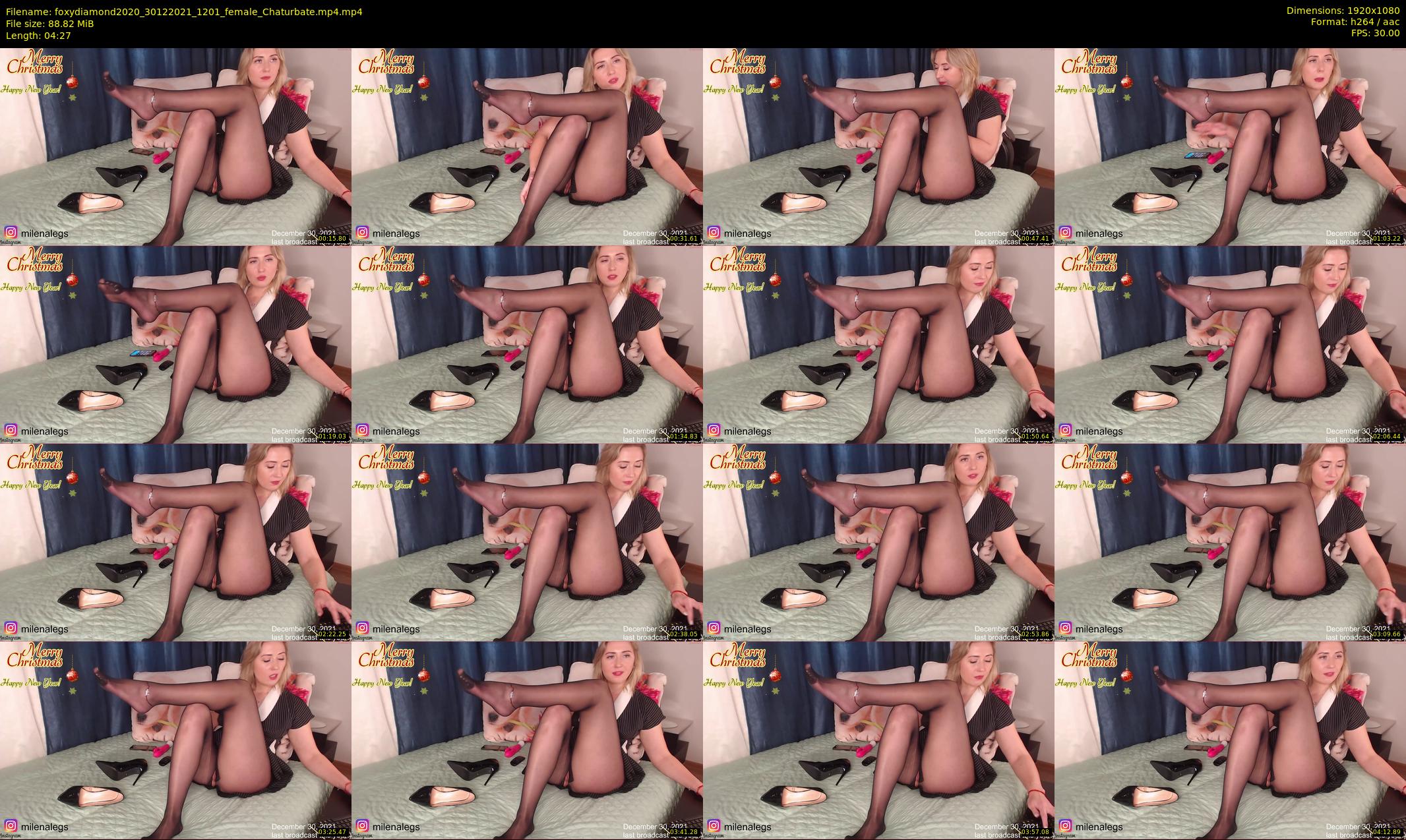 foxydiamond2020 — 5 minute Chaturbate female cam show recording, 1080p, Dec 30, 2021
